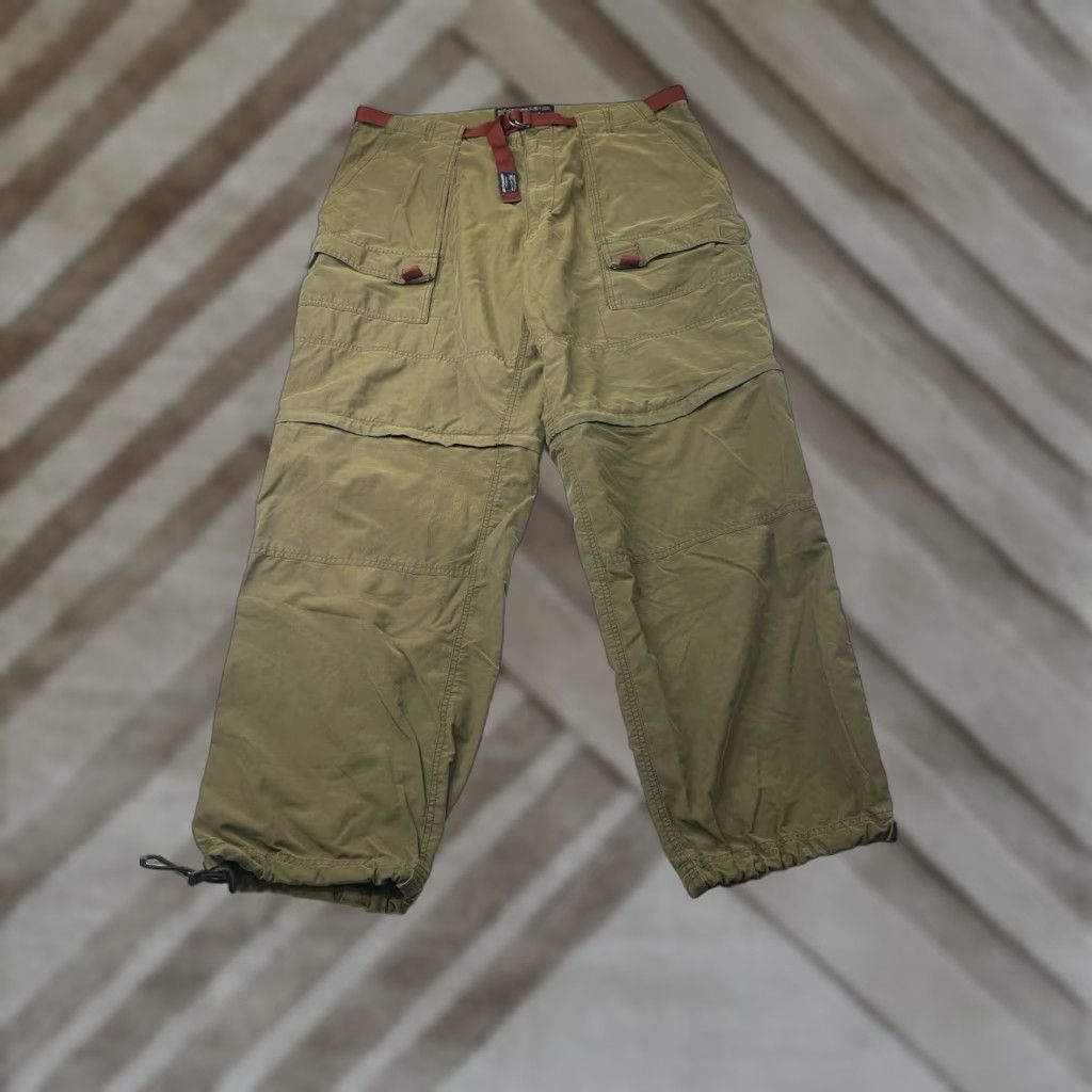 Abercrombie & Fitch VINTAGE Abercrombie & Fitch Paratrooper Pants Mens XL Cargo Convertible Gorp Y2K Size US 36 / EU 52 - 1 Thumbnail