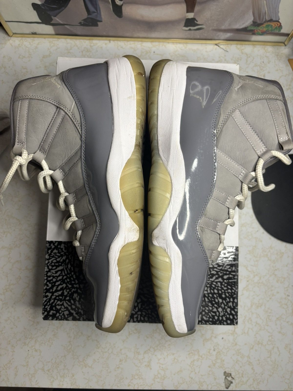 Jordan Brand Air Jordan 11 Retro Cool Grey Size US 12.5 / EU 45-46 - 4 Thumbnail
