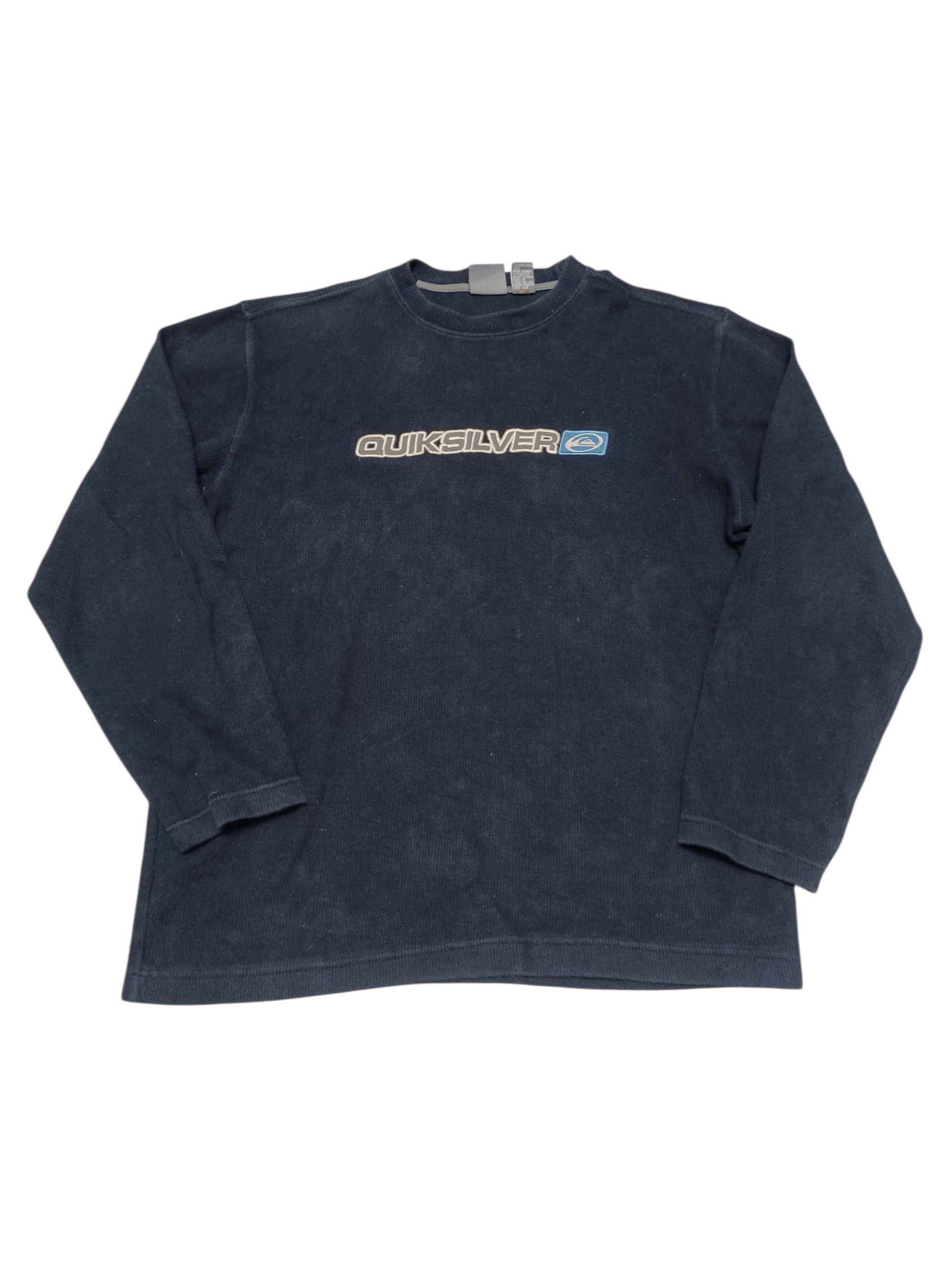 Quiksilver × Streetwear × Vintage 00's Navy Blue Quiksilver