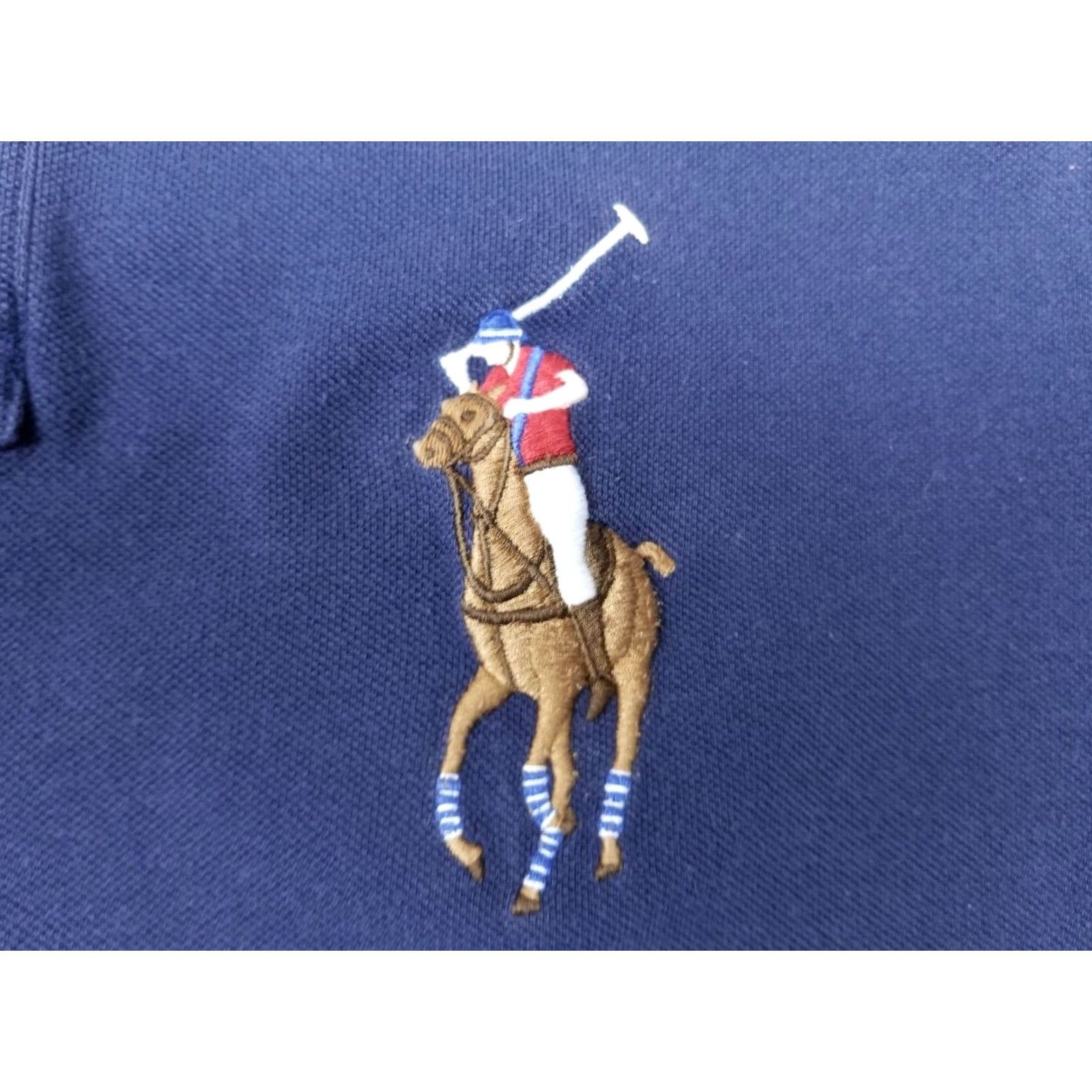 Ralph Lauren VINTAGE Ralph Lauren POLO BIG HORSE NAVY 3 BUTTONS SHIRT M Size US M / EU 48-50 / 2 - 5 Thumbnail