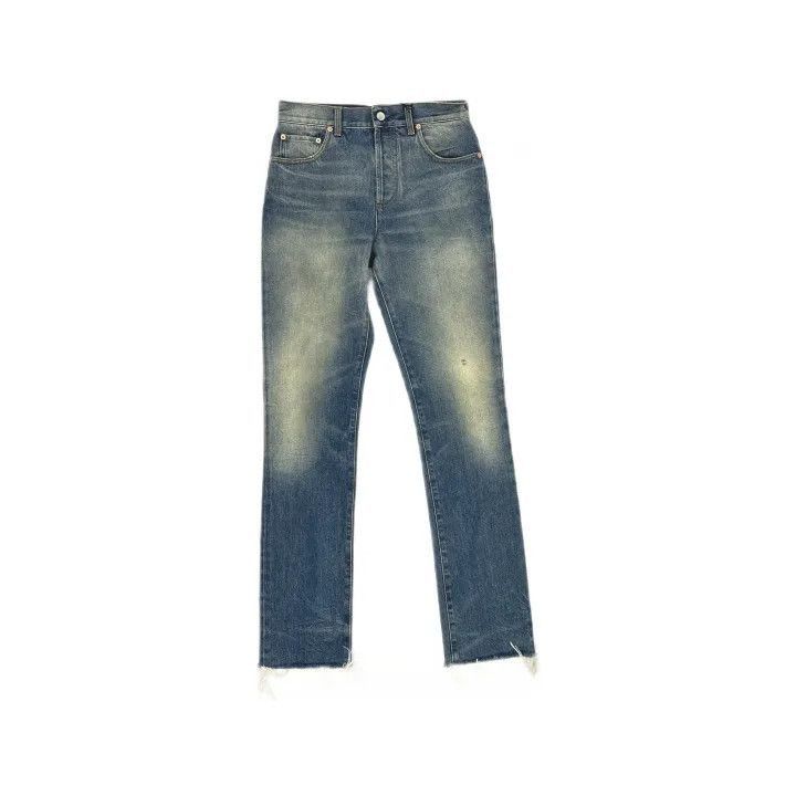 Gucci Gucci Gucci Blue Straight-Leg Casual Denim Pants -2506 Size US 30 / EU 46 - 2 Thumbnail