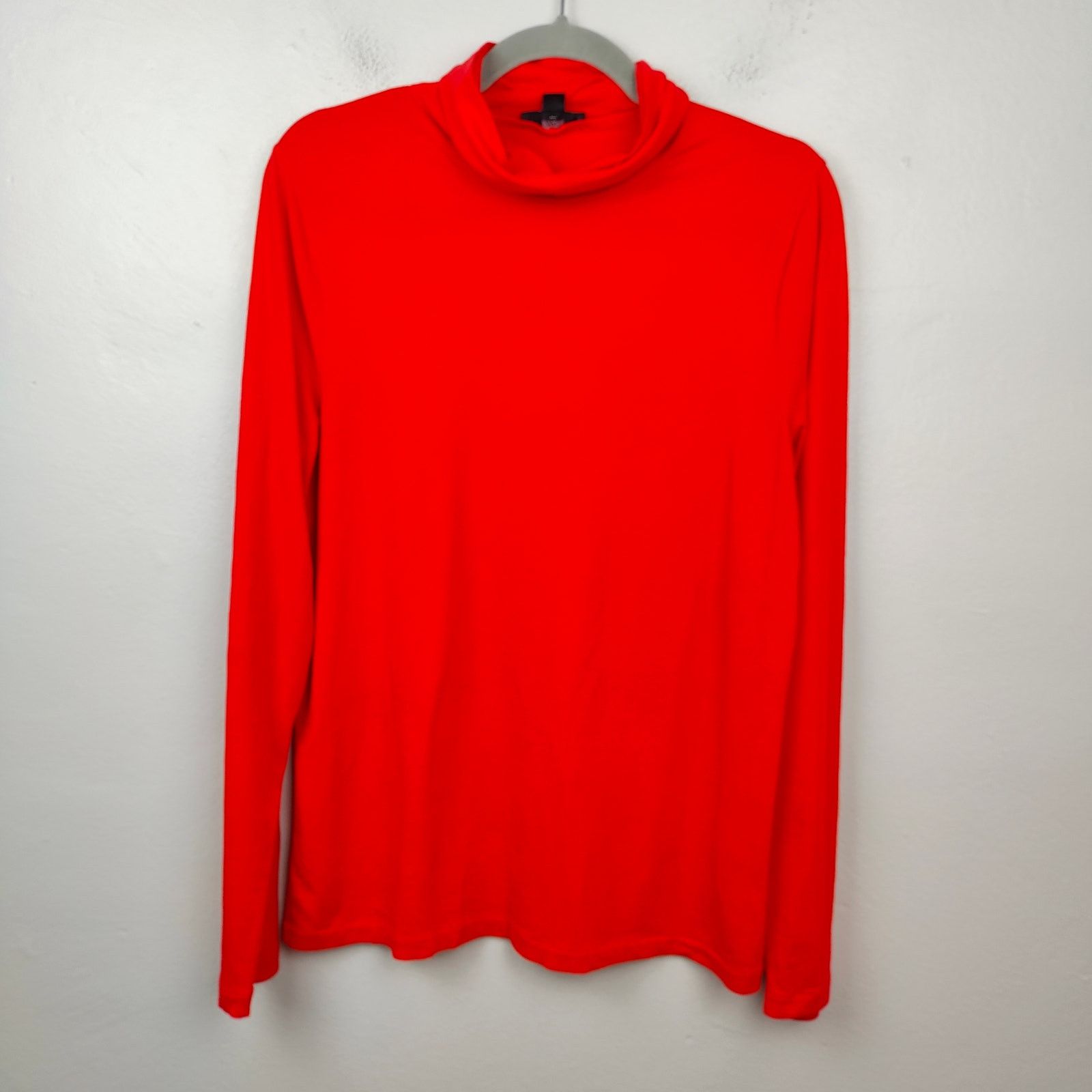 J.Crew J Crew Tissue Turtleneck Top Womens XL Red Size XL / US 12-14 / IT 48-50 - 1 Thumbnail