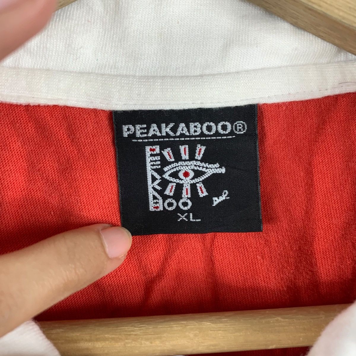 Vintage Vintage PEAKABOO HONOLULU HAWAII Striped Basil Polo Tee Size US XL / EU 56 / 4 - 7 Thumbnail
