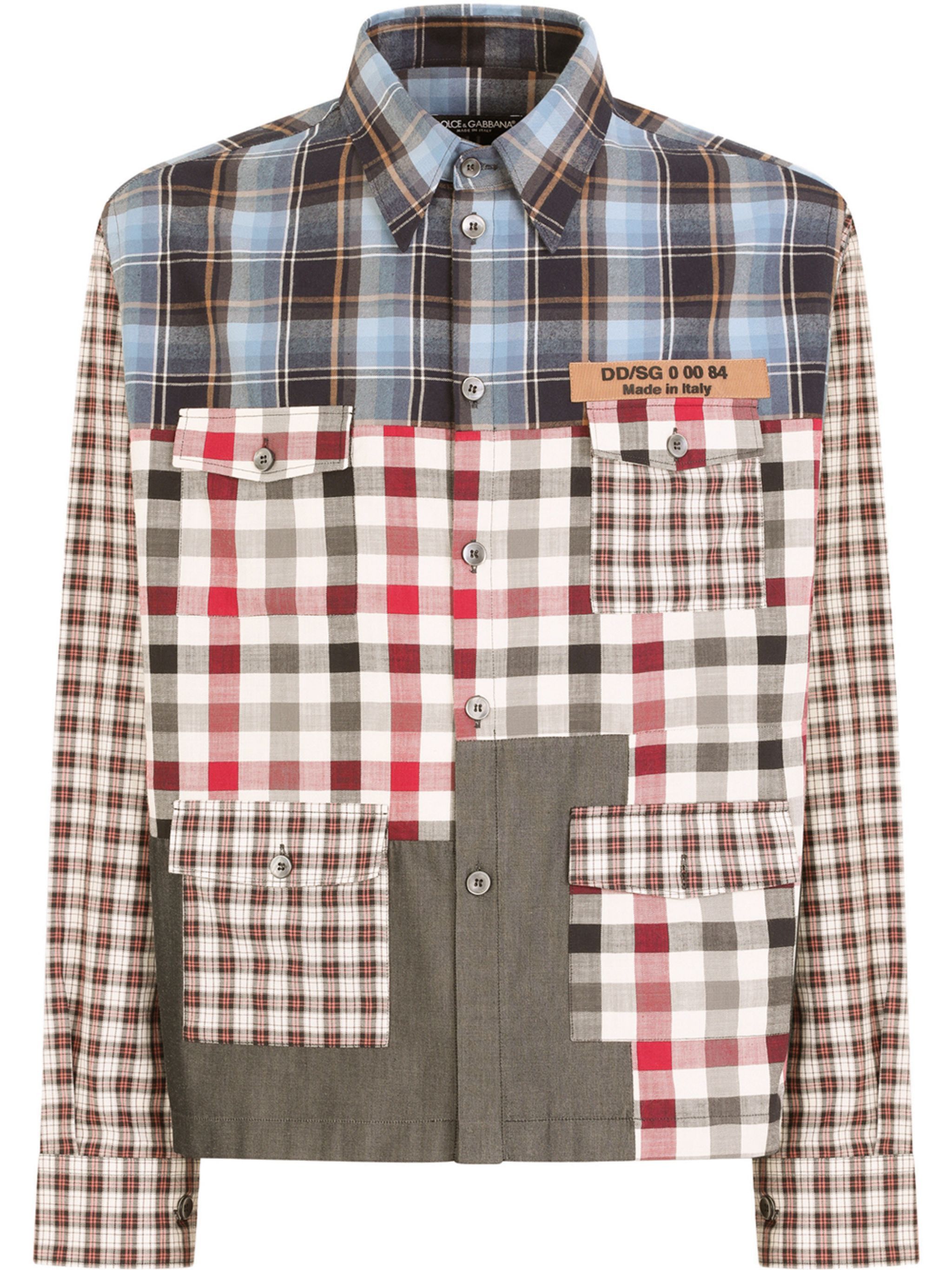 o1y0125 Checked Shirt in Multicolor