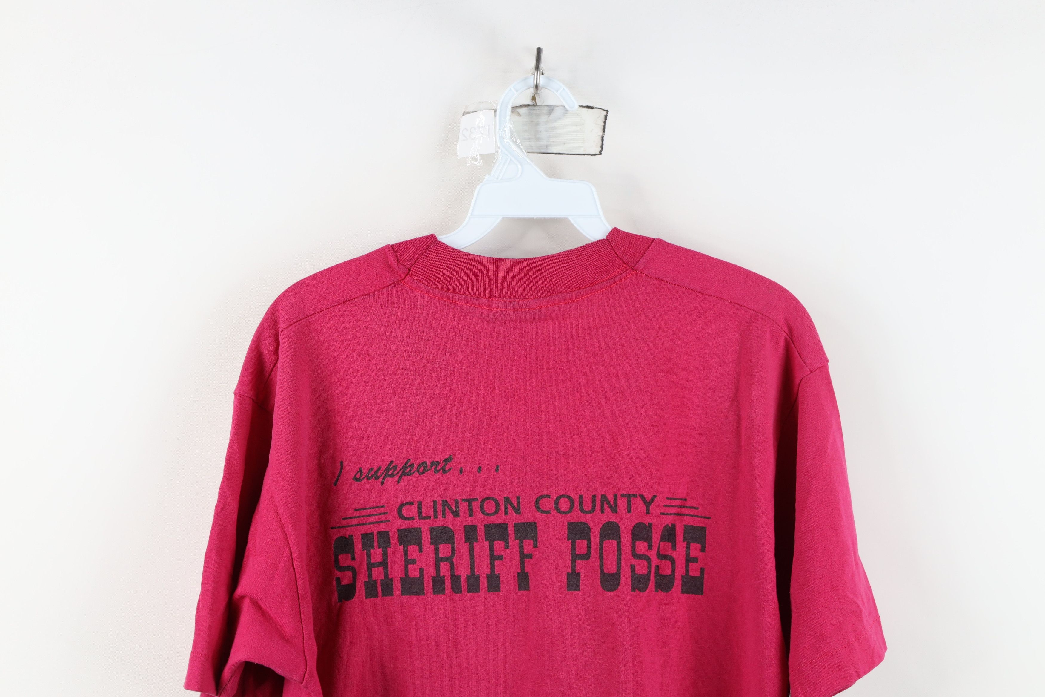 Vintage Vintage 90s Streetwear Mountain Nature T-Shirt Pink USA Size XL / US 12-14 / IT 48-50 - 10 Thumbnail