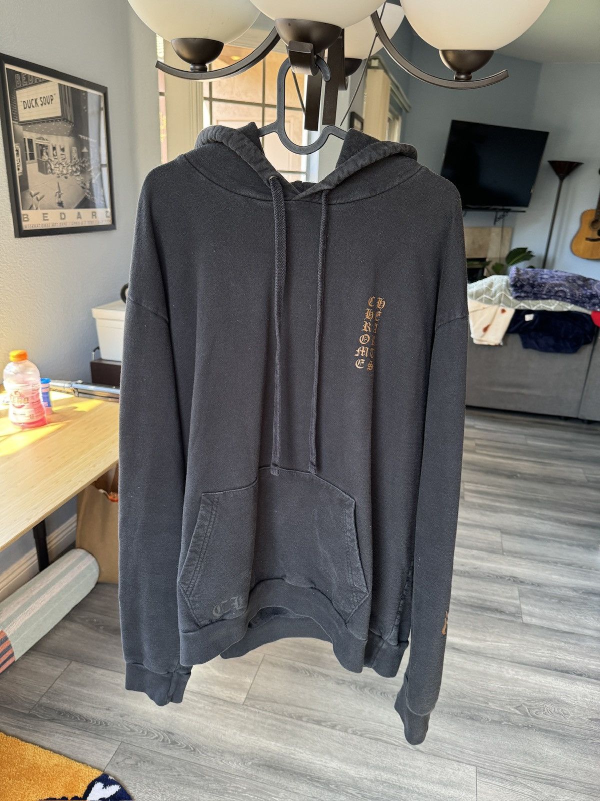 Chrome Hearts Chrome Hearts Black Fuck You Pullover Hoodie Bronze Print Size US L / EU 52-54 / 3 - 2 Thumbnail