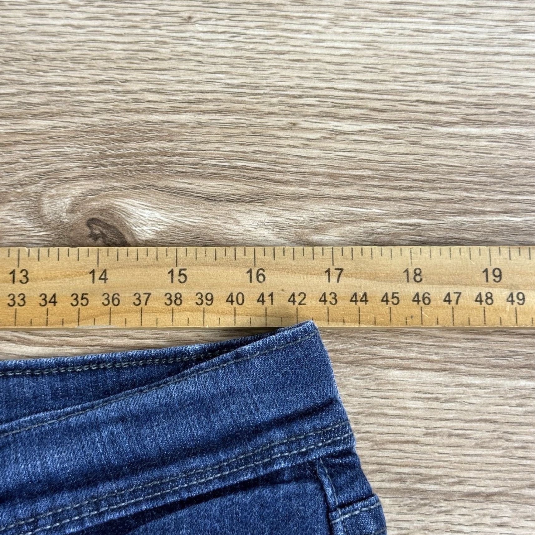 Levi's Levi's Jeans Bootcut Women 14S Regular 29in Blue Dark Stretch Denim Flap Pocket Size 36" / US 14 / IT 50 - 6 Thumbnail