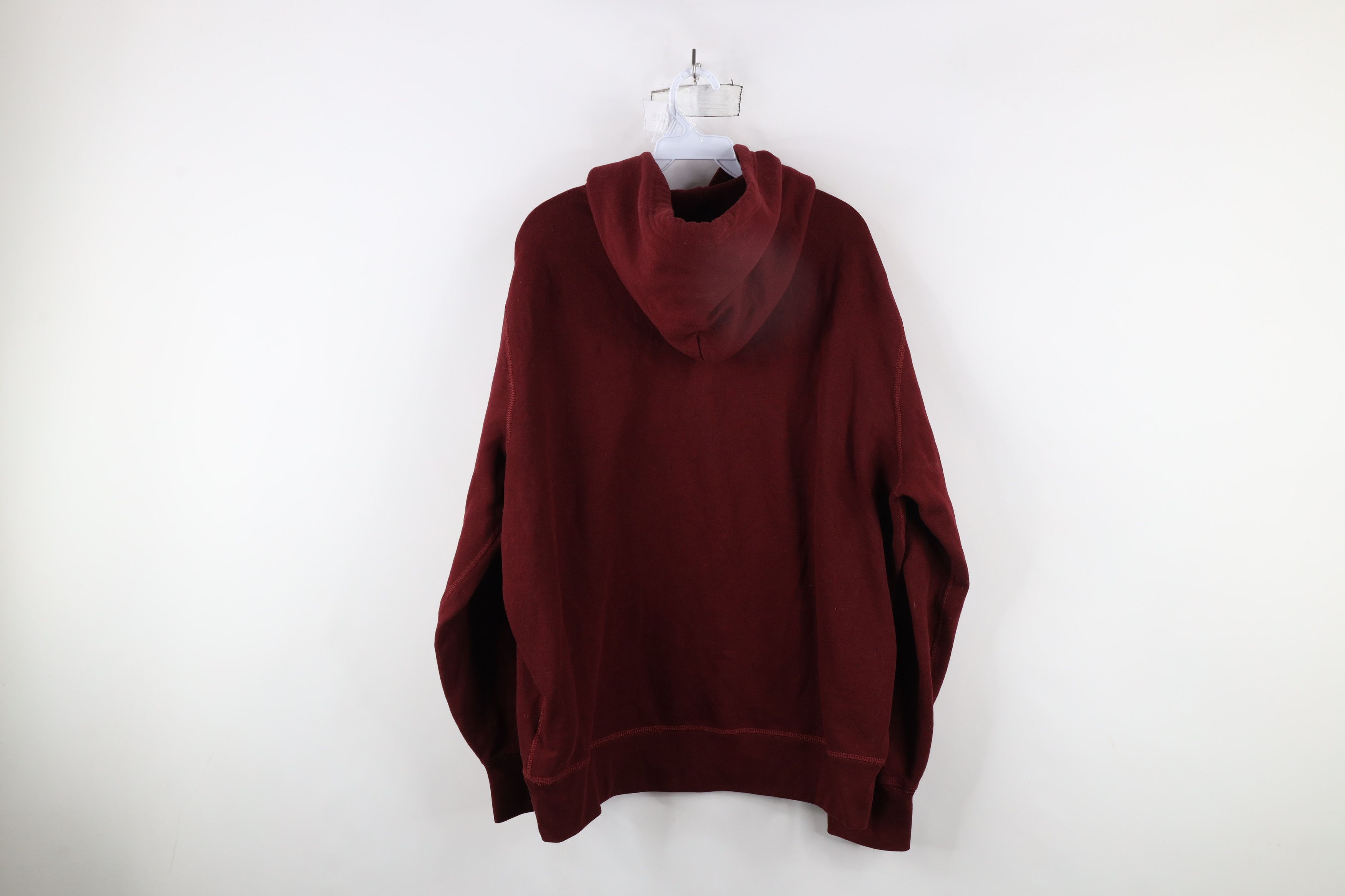 Ralph Lauren × Vintage Vintage Ralph Lauren Spell Athletic Department Hoodie Red Size US XL / EU 56 / 4 - 12 Thumbnail