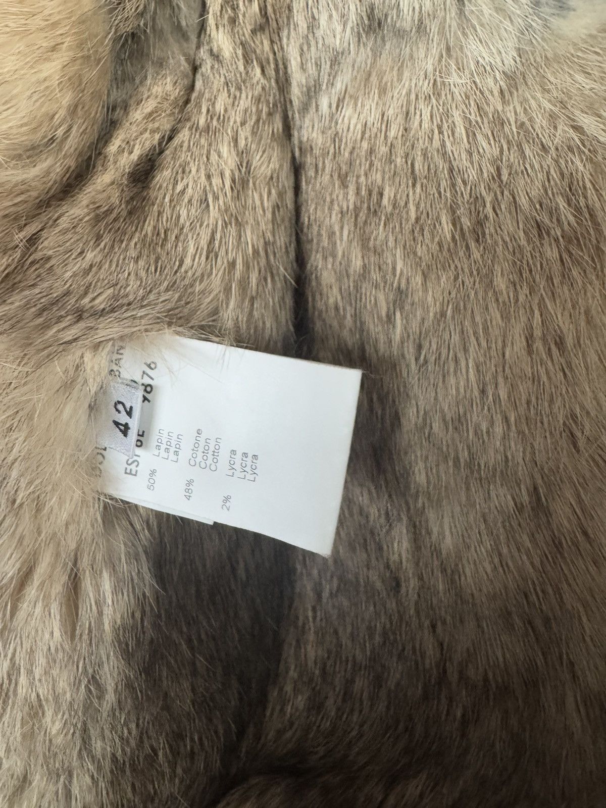 Dolce & Gabbana AW03 Dolce & Gabbana Cargo Pocket Rabbit Fur Hunting Jacket Size US XS / EU 42 / 0 - 4 Thumbnail