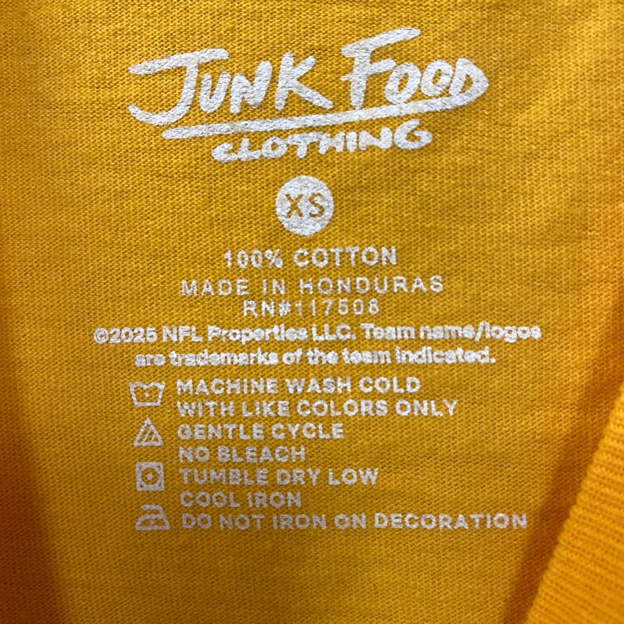 Junk Food Junk Food Pittsburgh Steelers Checkdown Flea Market T-Shirt Size US XS / EU 42 / 0 - 4 Thumbnail