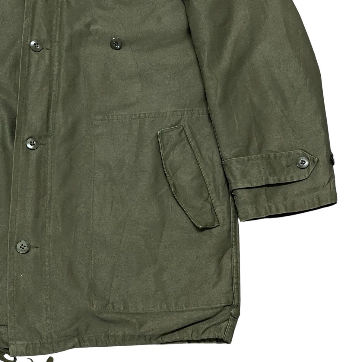 Vintage Vintage 80s German Army Military Issue Field Parka Jacket Size US XL / EU 56 / 4 - 3 Thumbnail