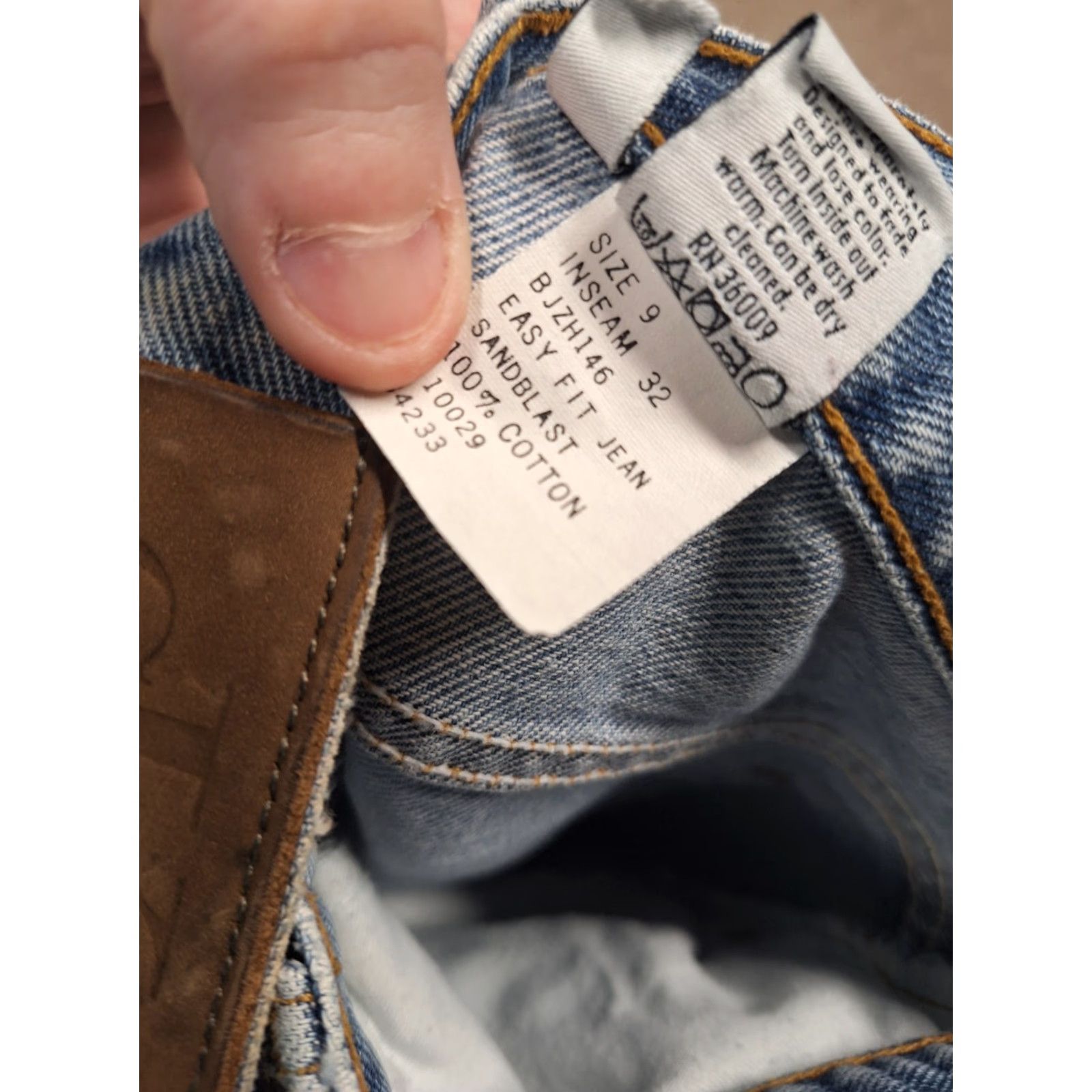 Calvin Klein Calvin Klein Jeans Denim Easy Fit Button Blue 9 Women’s Regular 5-Pocket Straight Jeans Size 30" / US 8 / IT 44 - 2 Thumbnail