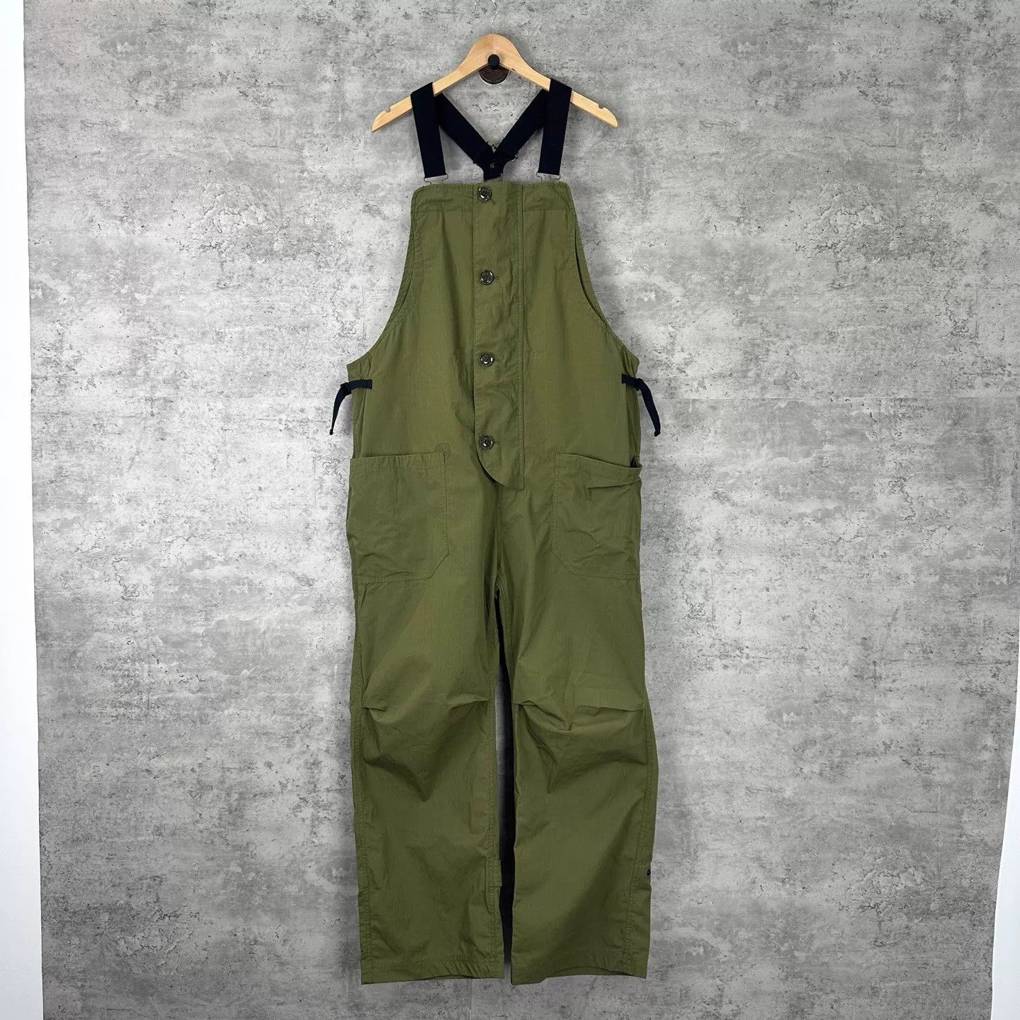 Norbit Norbit Japanese Mountain Retro Utility Suspender Pants L Size 28" / US 6 / IT 42 - 1 Thumbnail