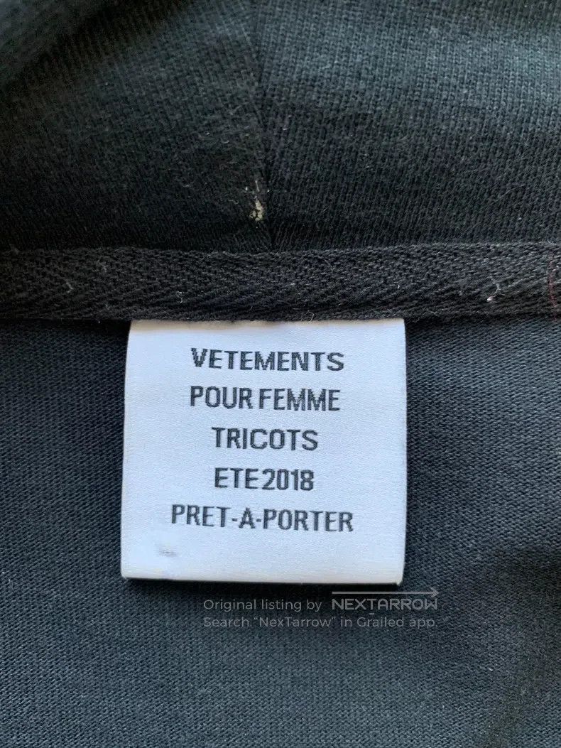 Vetements Vetements Long hooded trench coat Size US S / EU 44-46 / 1 - 5 Thumbnail