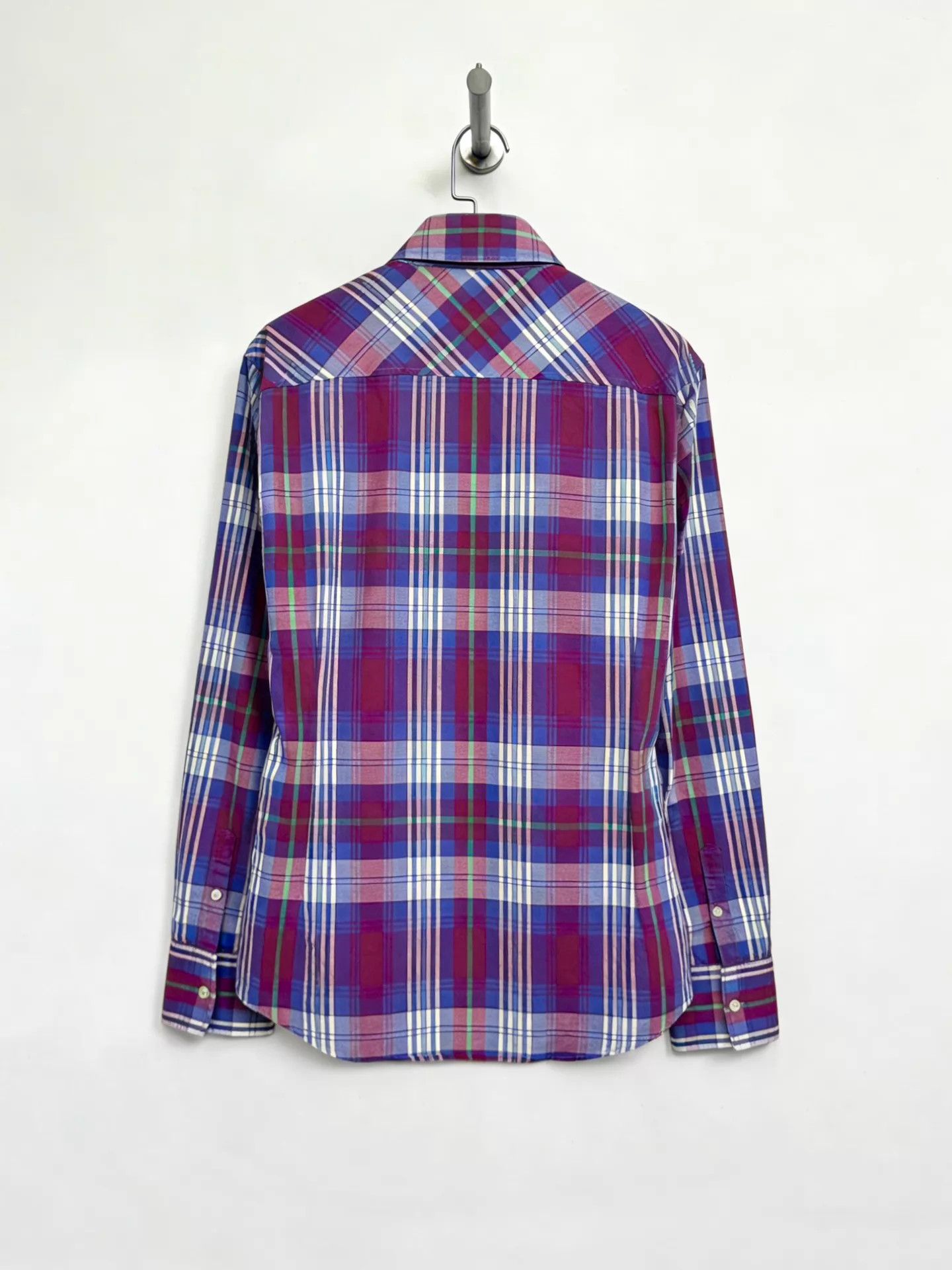 Vivienne Westwood Vivienne Westwood Men's Asym Placket Odd Check Shirt 48 Size US M / EU 48-50 / 2 - 2 Thumbnail
