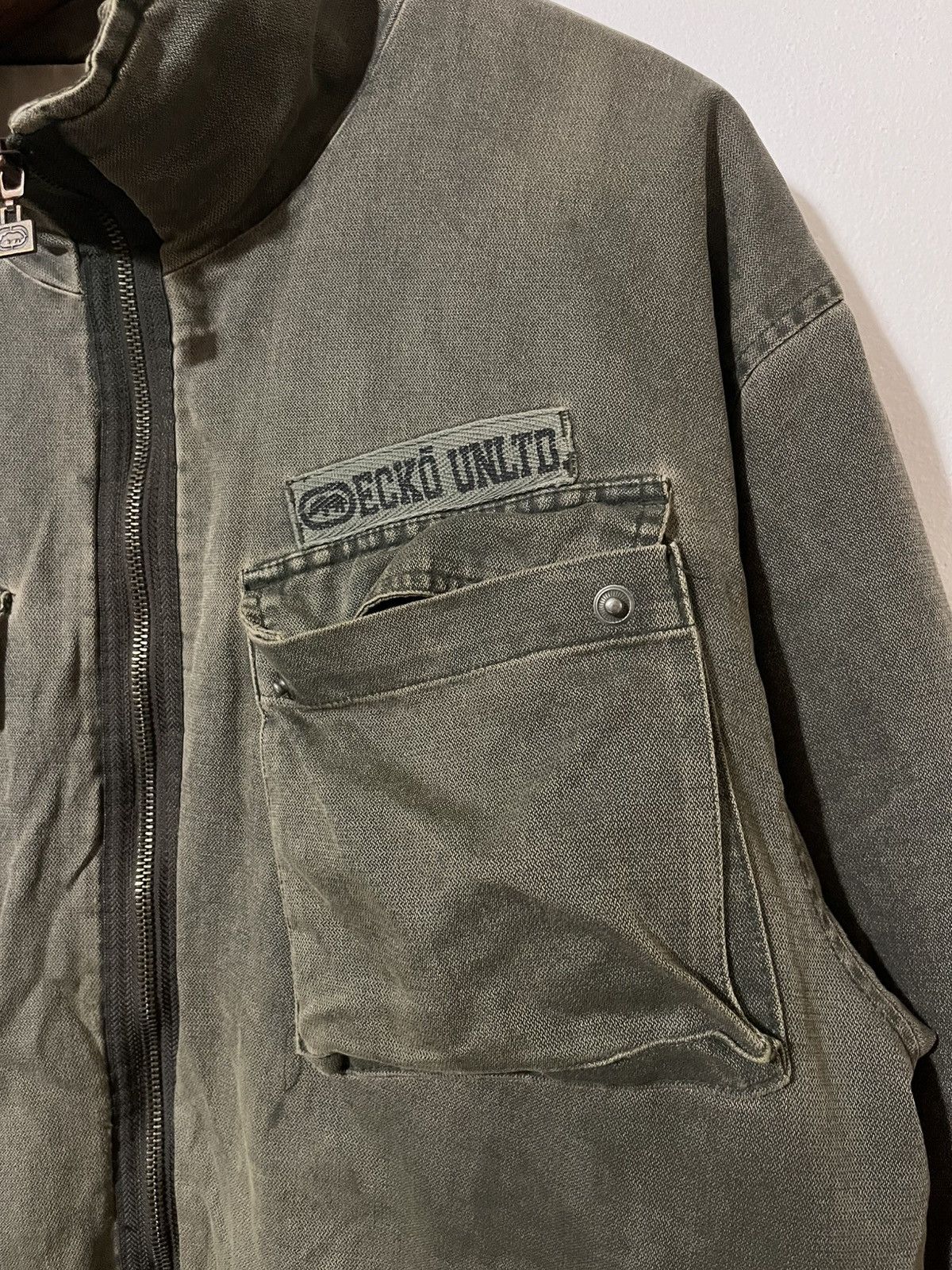 Ecko Unltd. RARE ECKO UNLTD. ARCHIVE MILITARY WORKWEAR JACKET Size US L / EU 52-54 / 3 - 4 Thumbnail