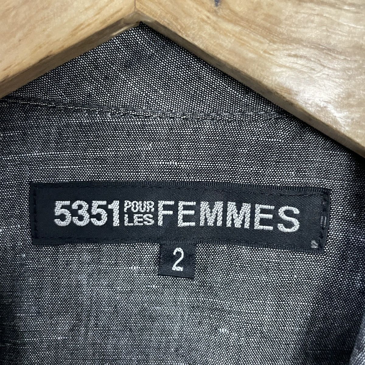 5351 POUR LES FEMMES Vintage 5351 Pour Les Femmes Bikers Jacket Size M / US 6-8 / IT 42-44 - 5 Thumbnail