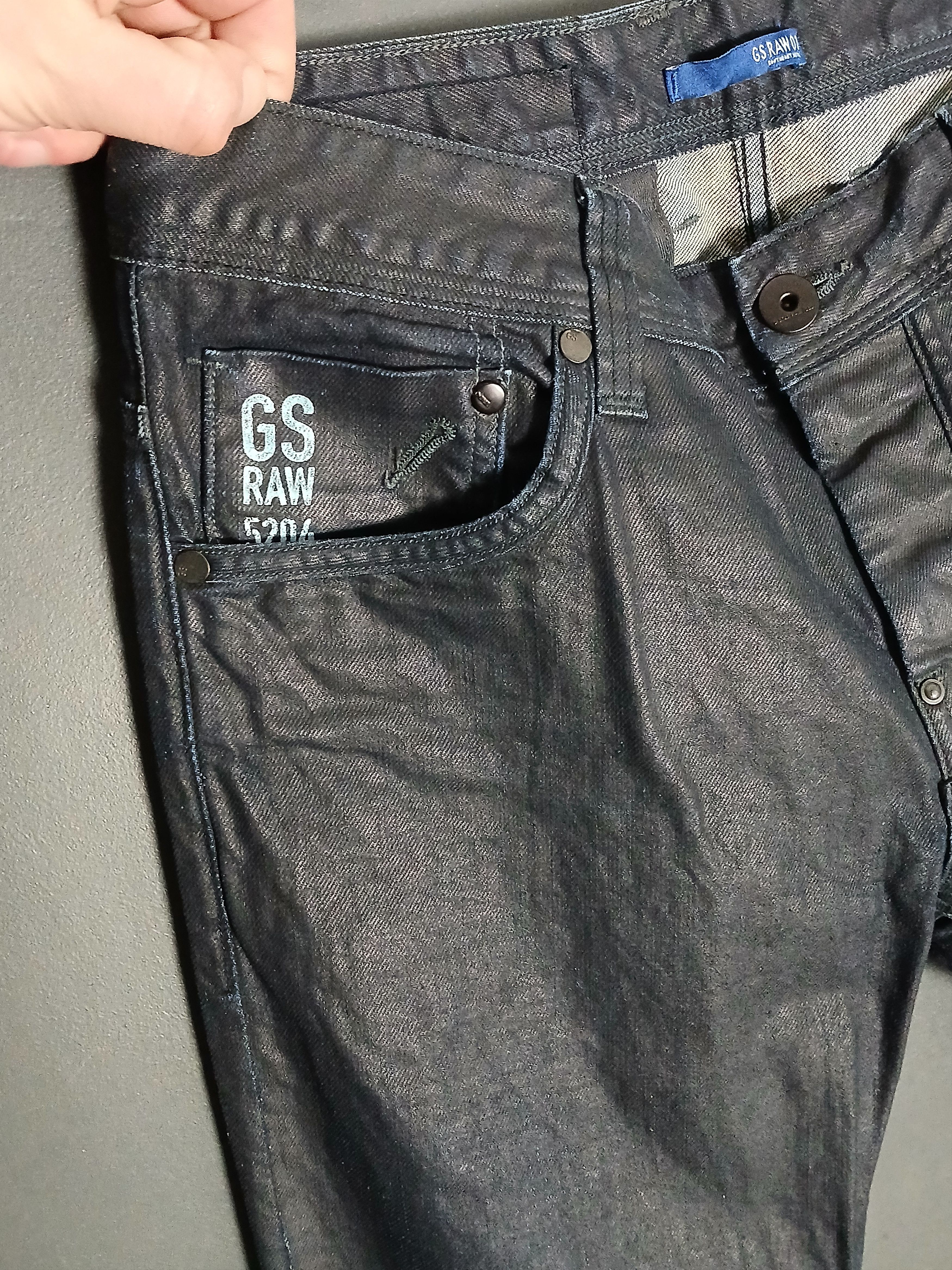 G-Star G-Star Waxed Jeans Pants Size US 32 / EU 48 - 3 Thumbnail