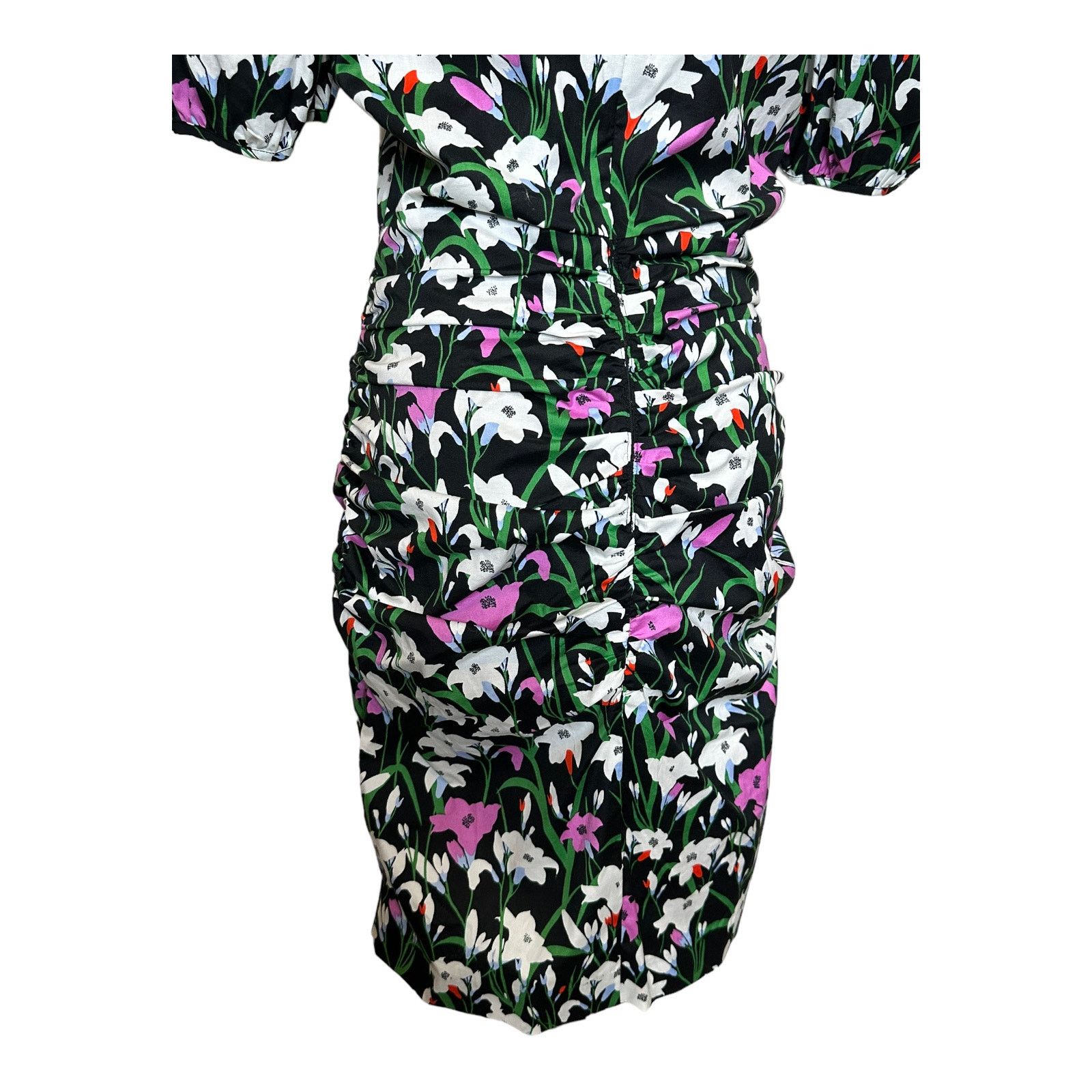 Veronica Beard Veronica Beard Janis Floral Ruched Mini Dress size 2 Size S / US 4 / IT 40 - 8 Thumbnail