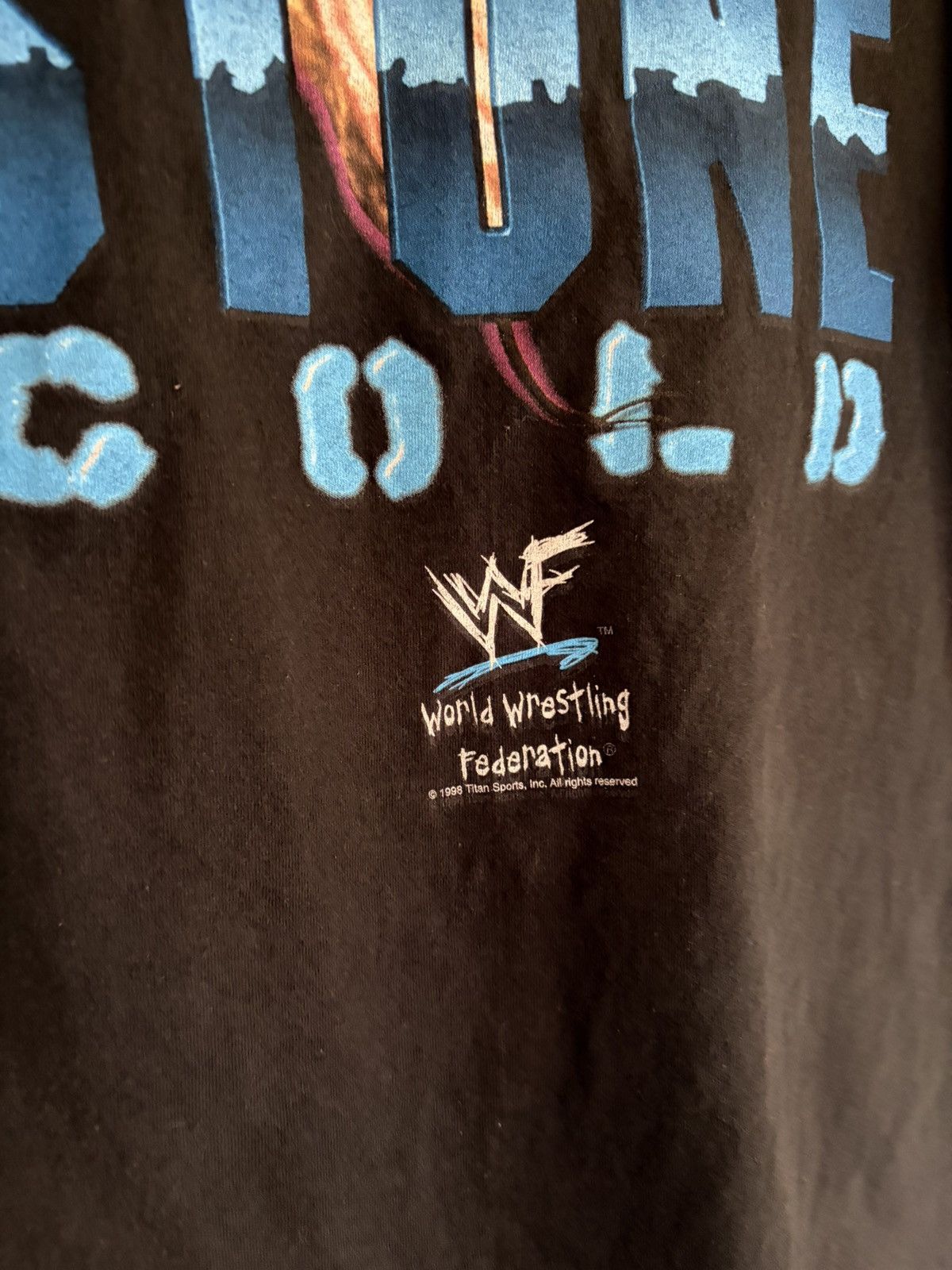 Vintage Vintage 1998 WWF Stone Cold Steve Austin Rattlesnake Tee L Size US L / EU 52-54 / 3 - 5 Thumbnail