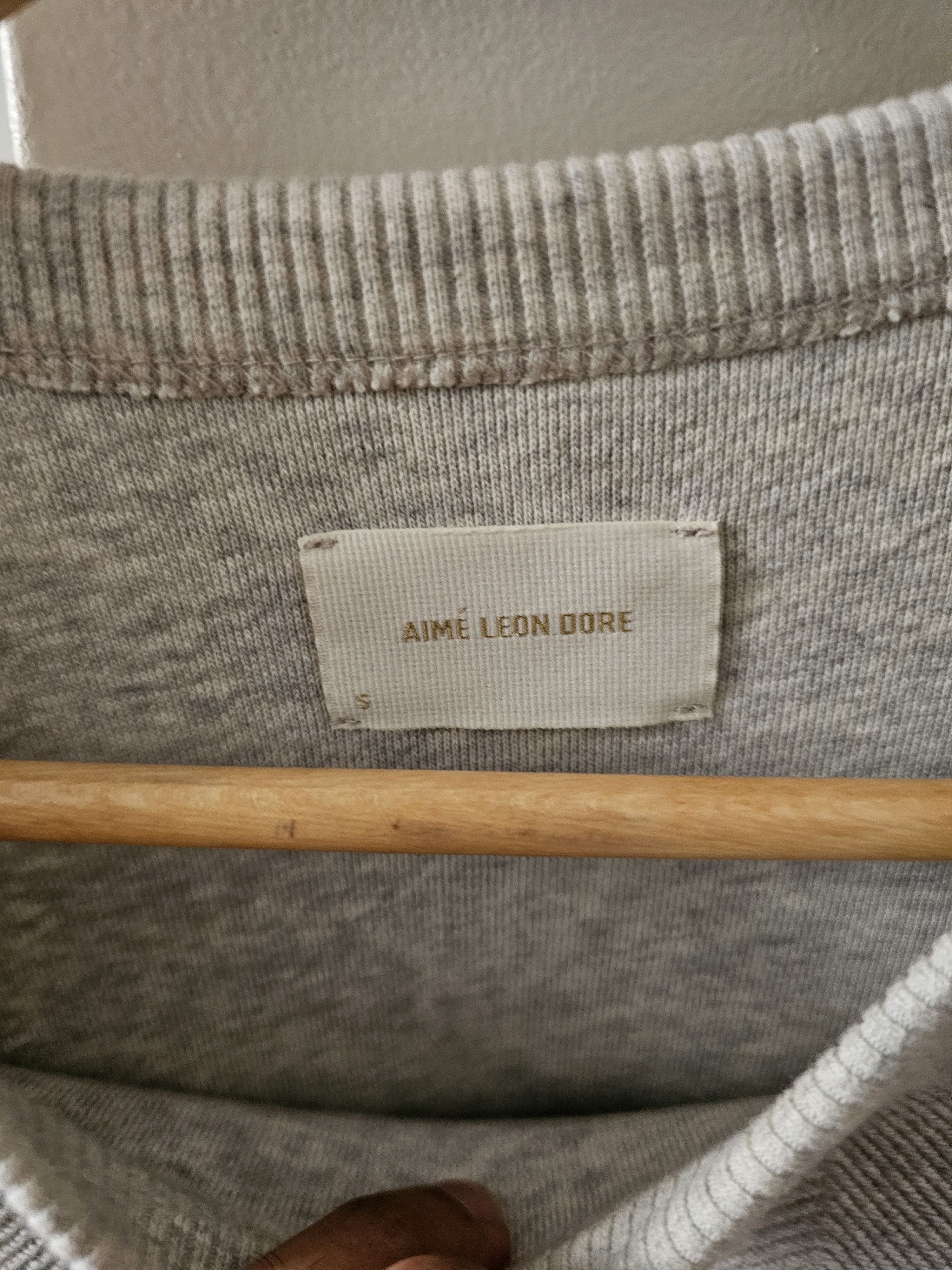 Aime Leon Dore Aime Leon Dore Herringbone Terry Uniform Sweat Size US S / EU 44-46 / 1 - 2 Thumbnail