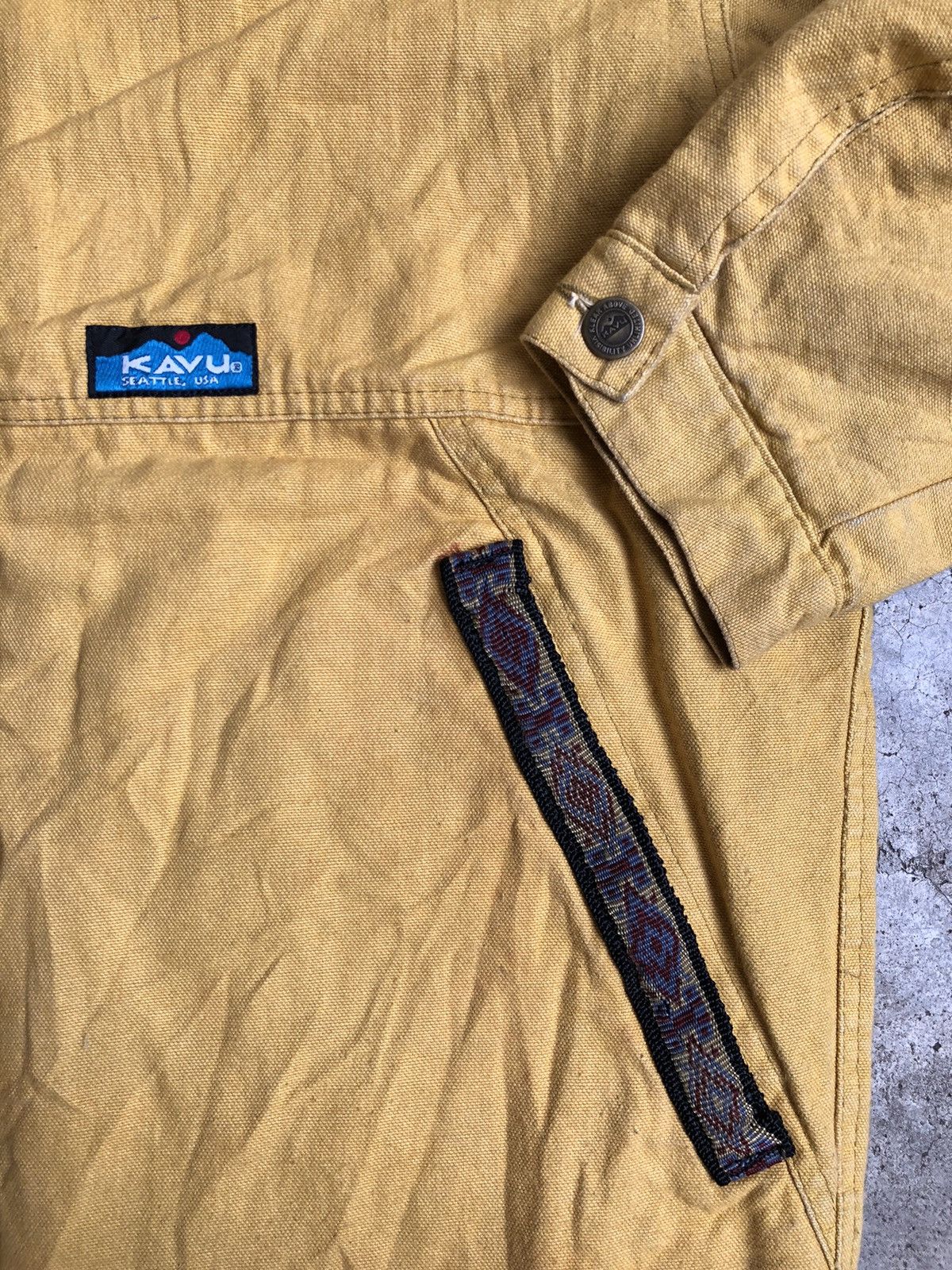 Vintage Vintage 1990 kavu canvas jacket Size US S / EU 44-46 / 1 - 3 Thumbnail
