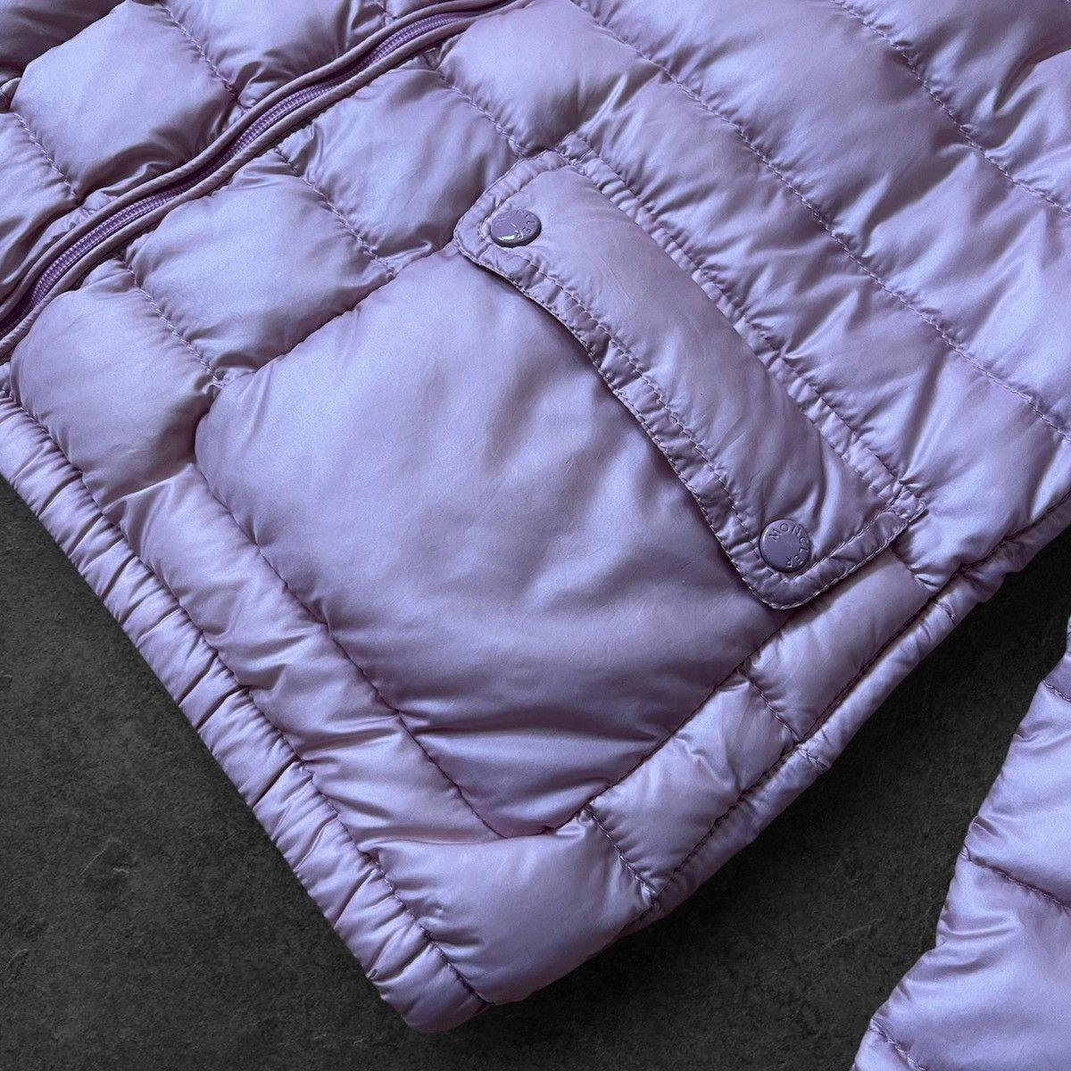 Moncler Moncler Lans Down Jacket Womens Pink Lightweight Puffer Size S / US 4 / IT 40 - 3 Thumbnail