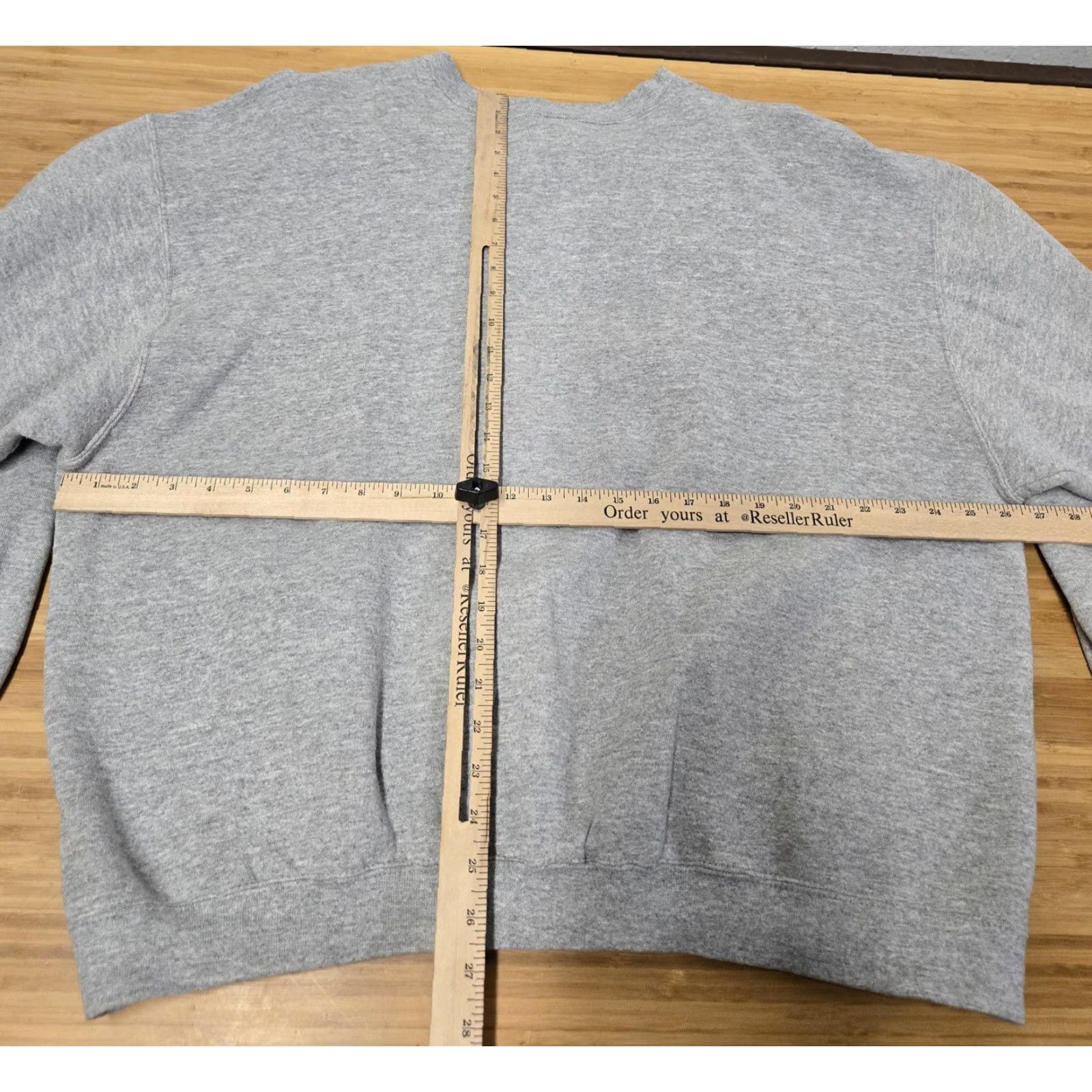 Nike Vintage Nike Sweatshirt Mens XL Gray Crewneck Swoosh Embroidered Made USA 90s Size US XL / EU 56 / 4 - 6 Thumbnail