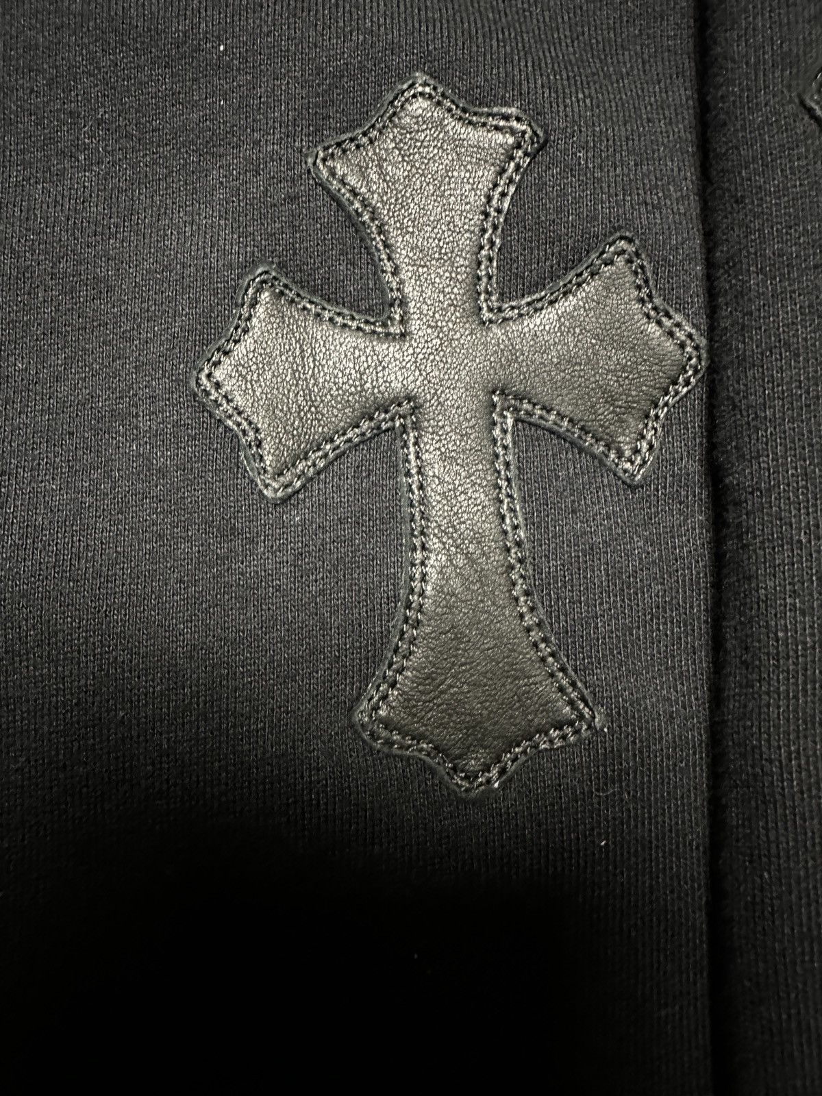 Chrome Hearts Chrome Hearts Flooded Cross Patch Quarter Zip Size US M / EU 48-50 / 2 - 9 Thumbnail