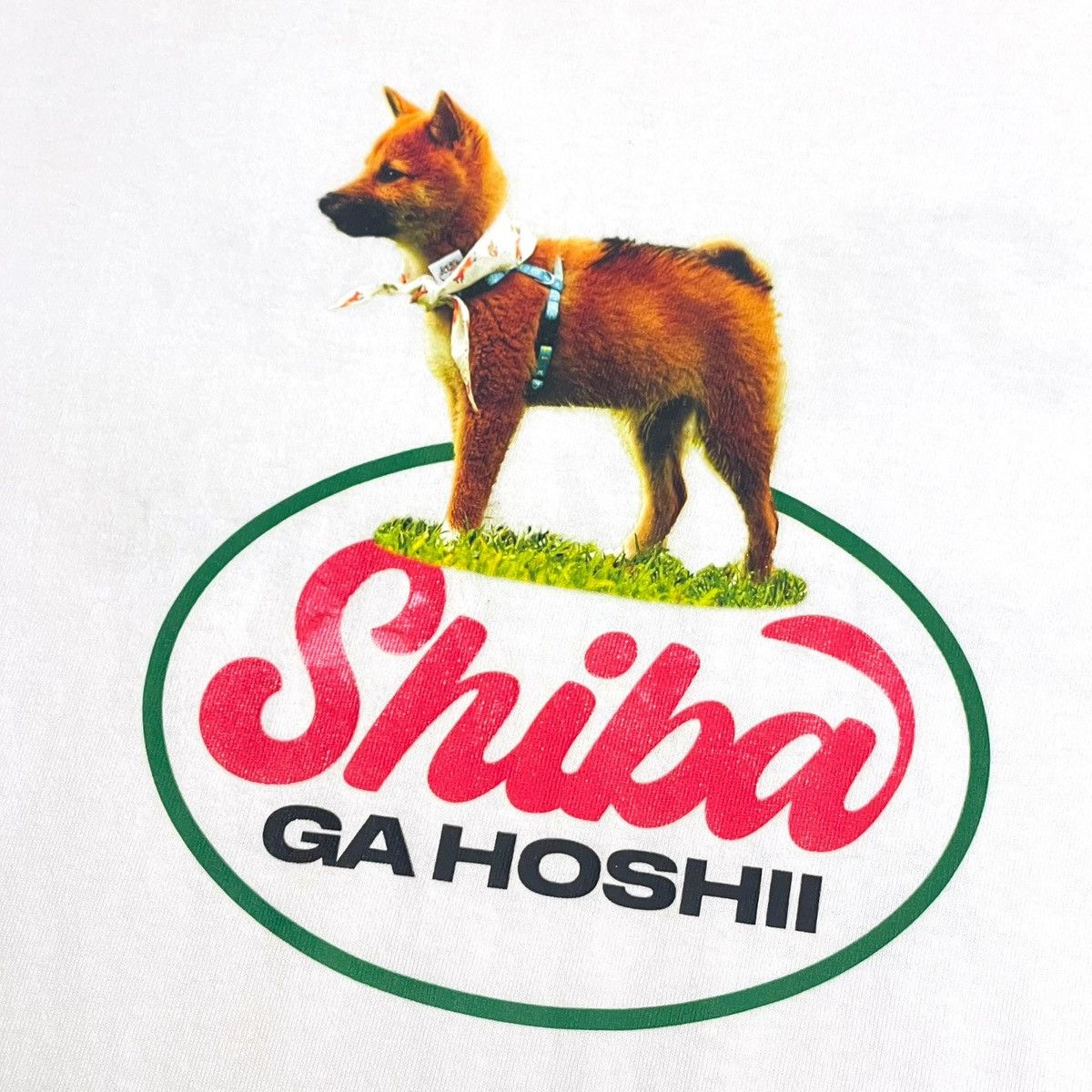 Japanese Brand Sequence by B-ONE SOUL "Shiba GA HOSHI" Ringer Tee Size US L / EU 52-54 / 3 - 5 Thumbnail