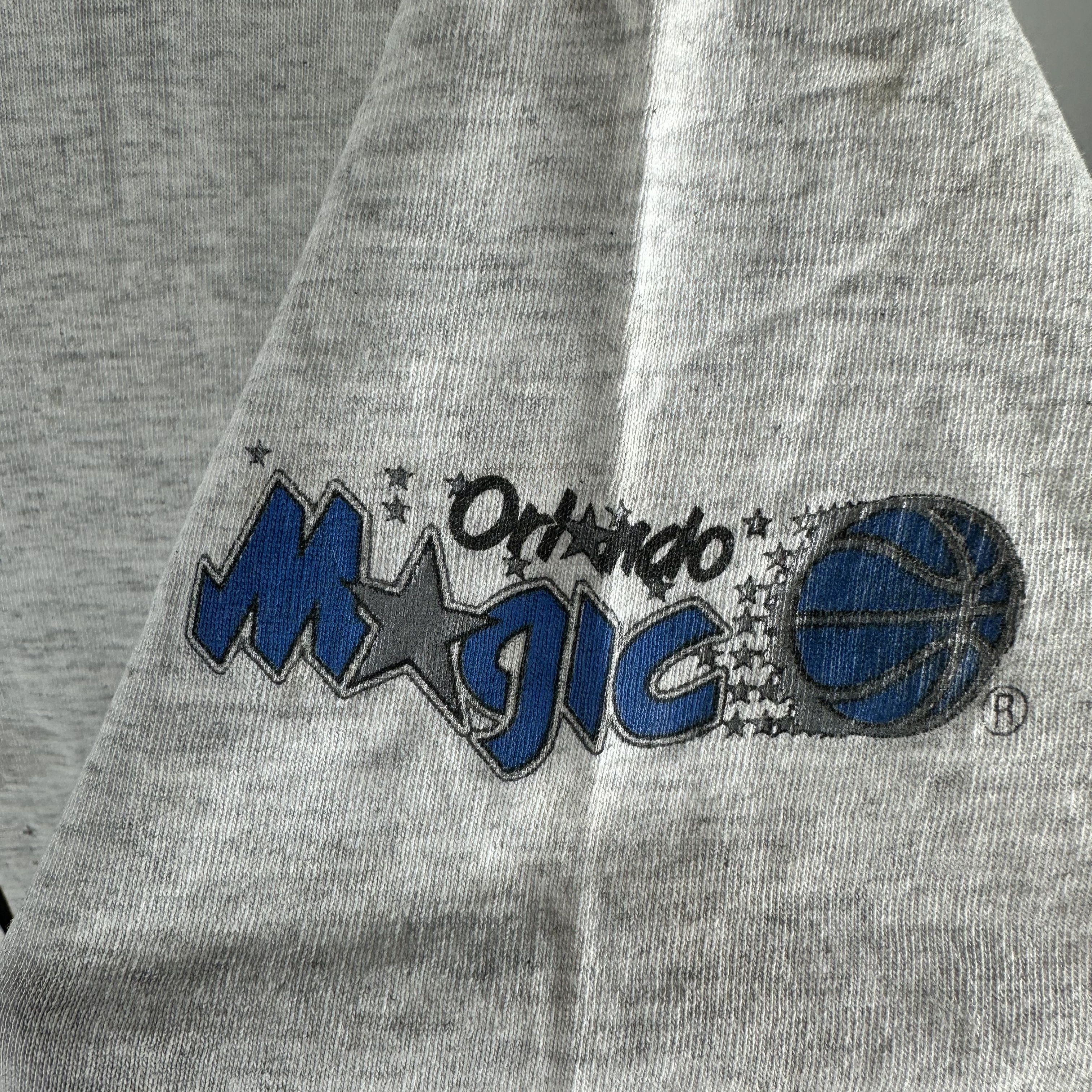 Vintage 90s Orlando Magic Strictly #1 Playa NBA Hip Hop T-shirt Size US XL / EU 56 / 4 - 7 Thumbnail