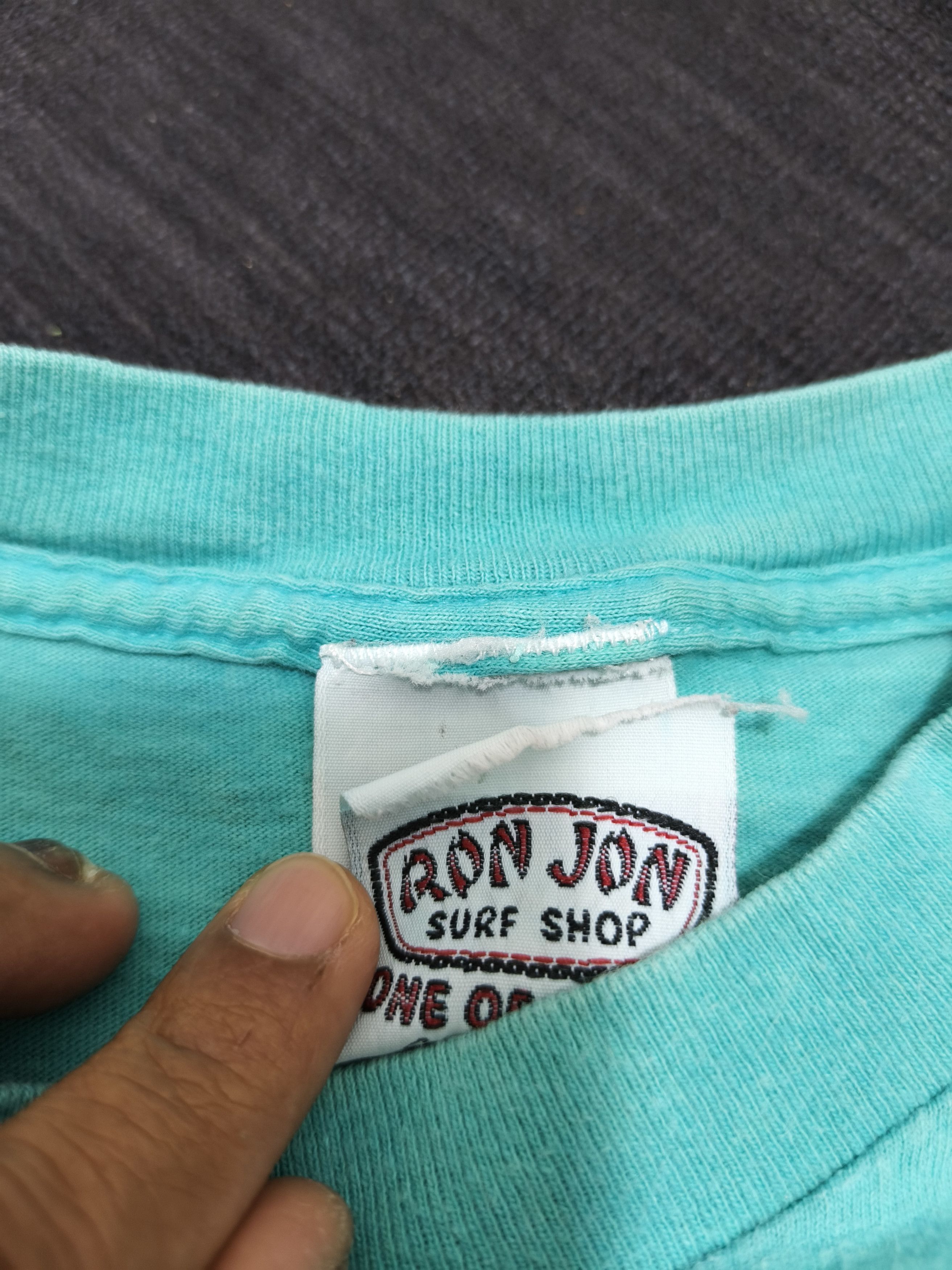 Ron Jon Surf Shop Vintage 90s Ron Jon T-Shirt – Ocean Diver Dolphin Graphic Size US L / EU 52-54 / 3 - 9 Thumbnail