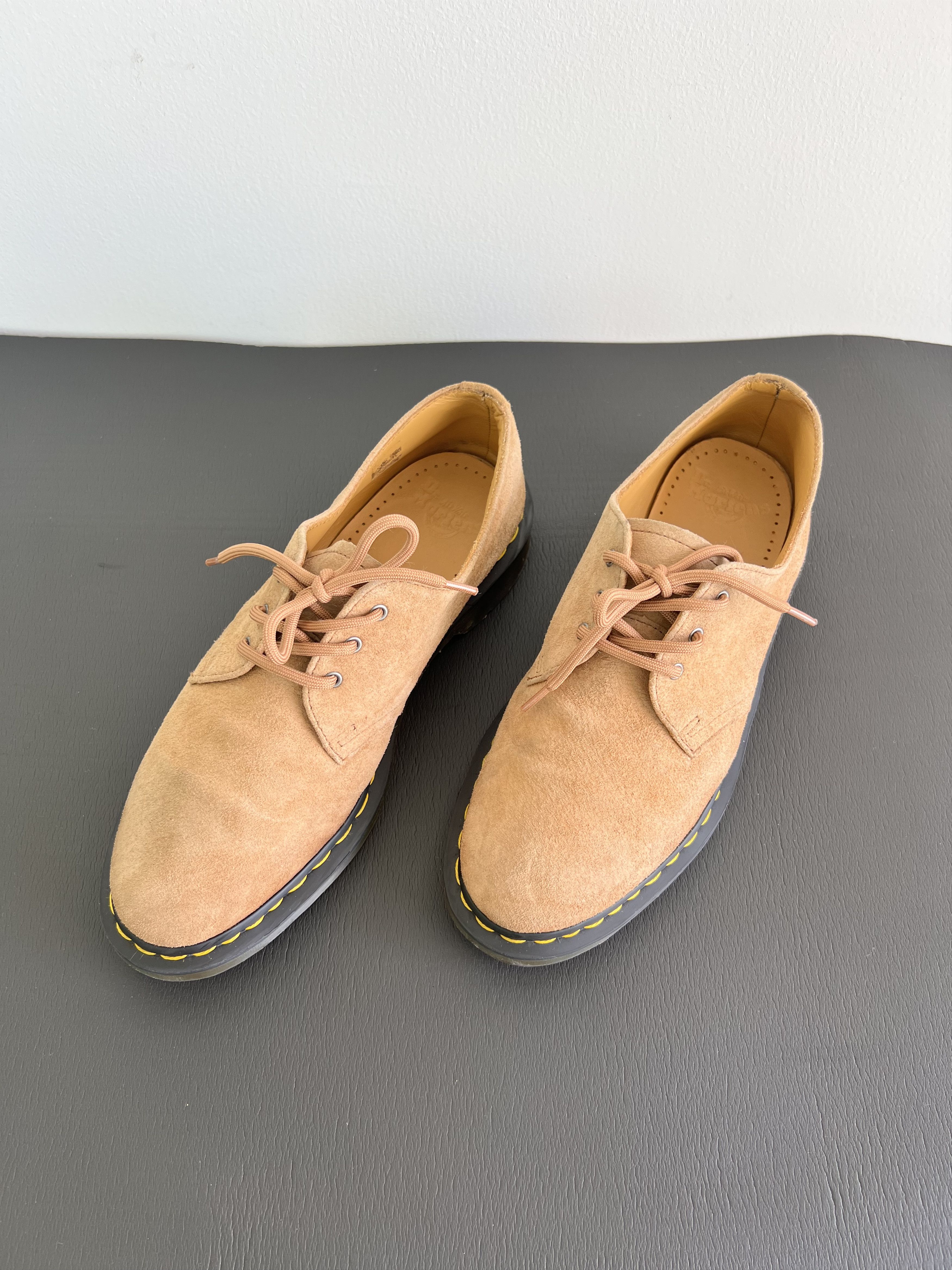 Dr. Martens Tan suede Dr. Martens 1461 Oxford shoes Size US 9 / EU 42 - 4 Thumbnail
