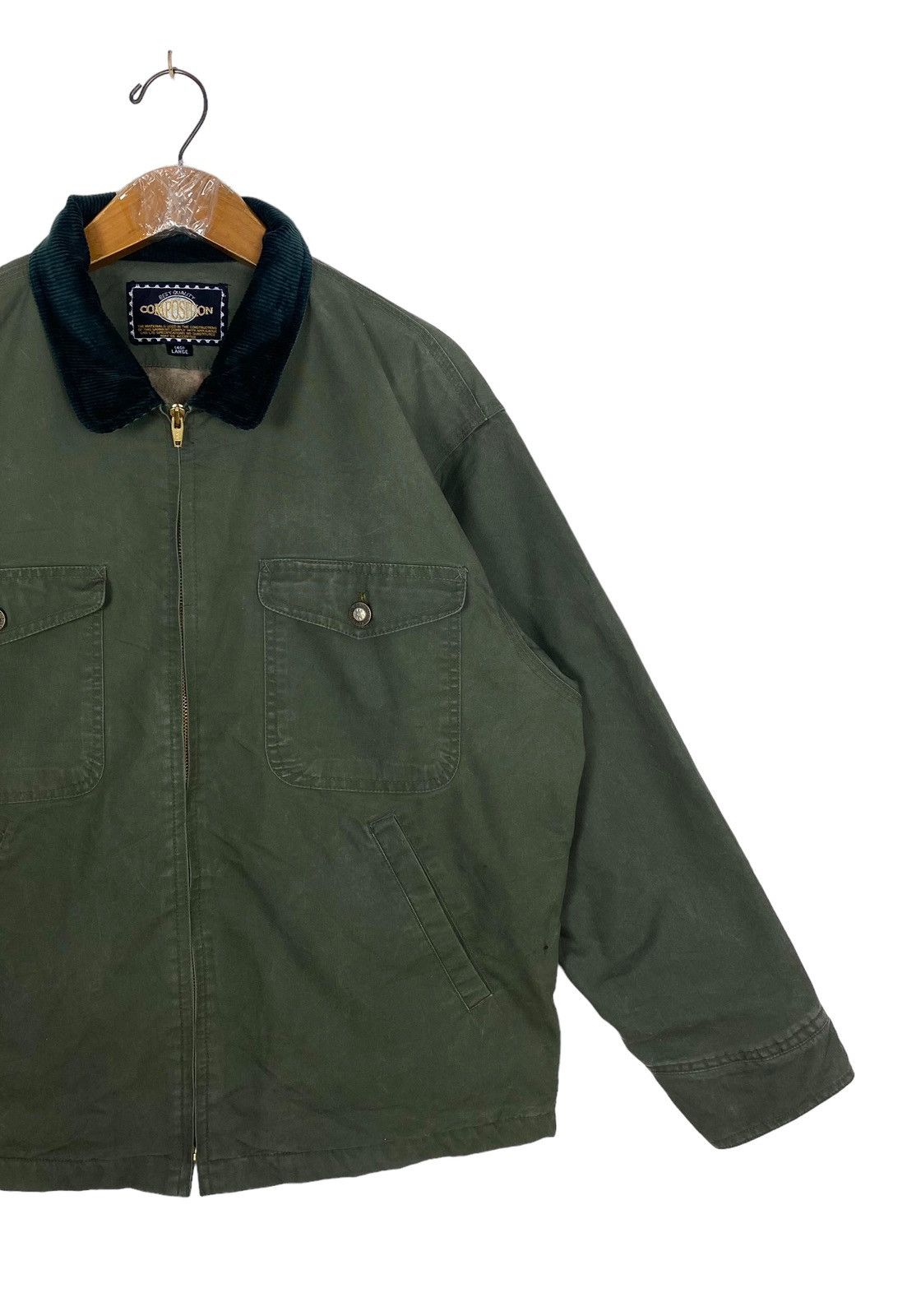 Vintage Rare‼️ Vintage Composition Japan Workwear Jacket Size US L / EU 52-54 / 3 - 4 Thumbnail