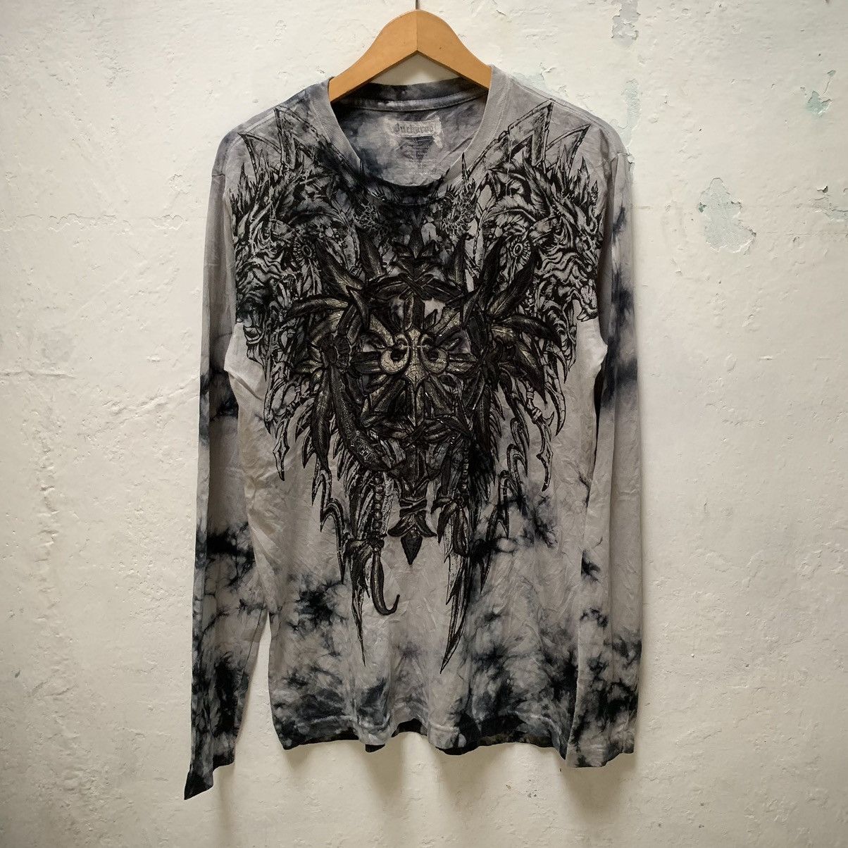 BUCKAROO 💸Buckaroo Gothic Tribal Longsleeve💸 IfSixWasNine Style LGB Size US XL / EU 56 / 4 - 1 Thumbnail
