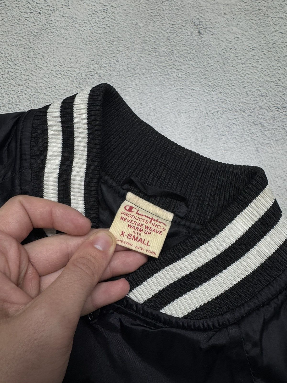 Champion Vintage Y2k Champion Bomber Jacket 00’s Size US XS / EU 42 / 0 - 12 Thumbnail