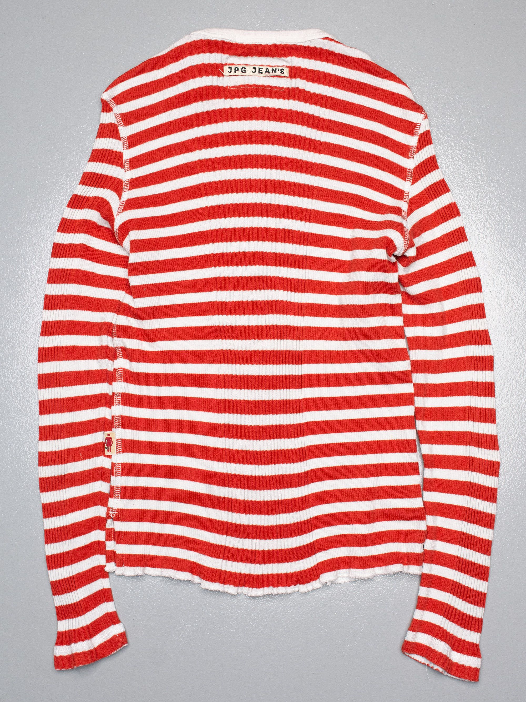 Jean Paul Gaultier vintage JPG.Jean's men's striped long sleeve - size S Size US S / EU 44-46 / 1 - 2 Thumbnail
