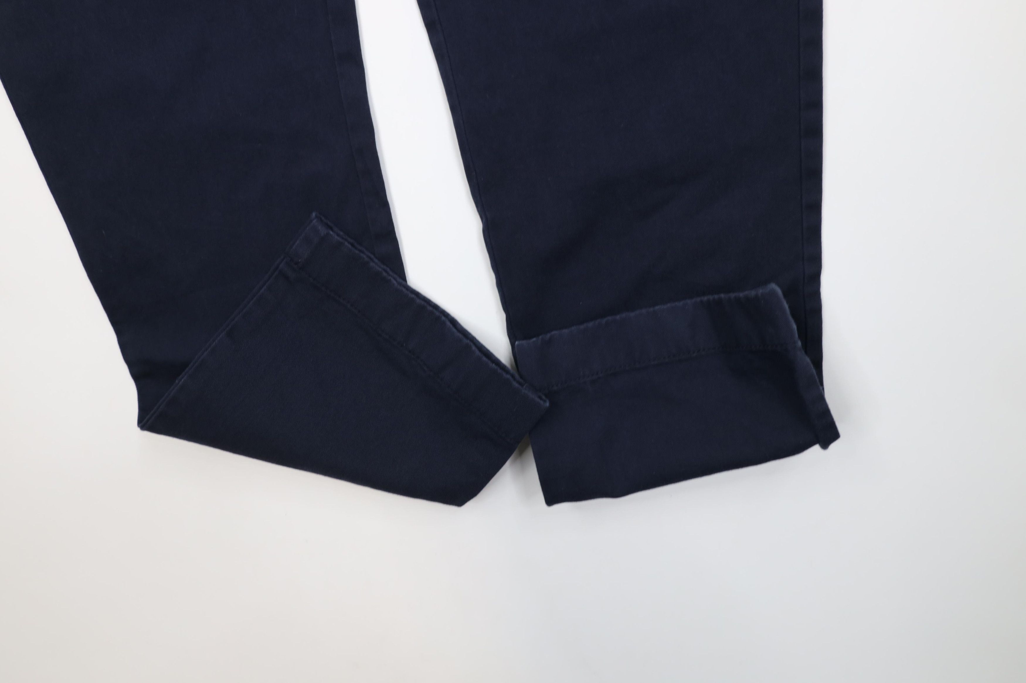 J.Crew J Crew The Sutton Straight Leg Chino Pants Navy Blue Cotton Size US 32 / EU 48 - 5 Thumbnail