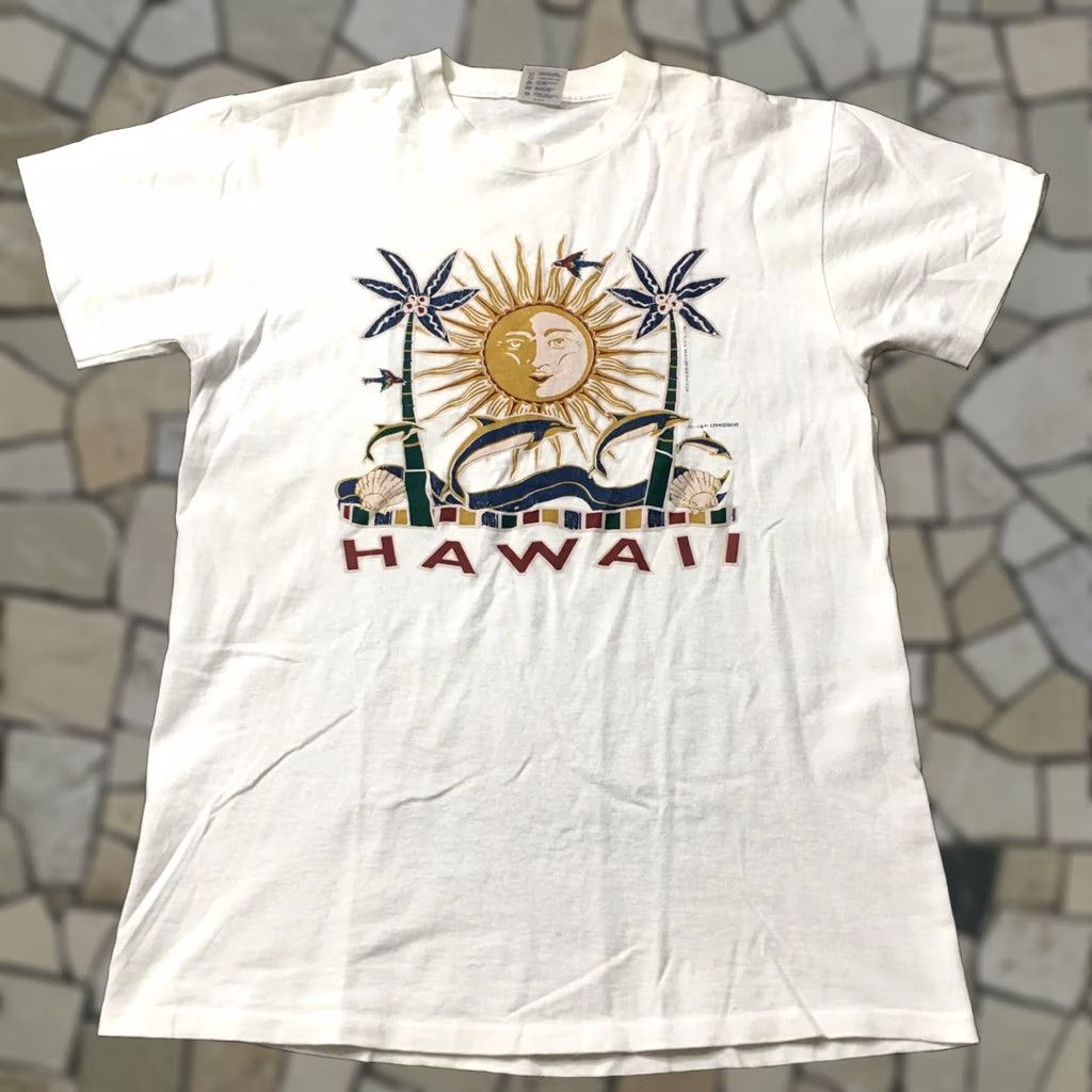 Delta VTG delta HAWAII SINGLE STITCH T SHIRT M medium cotton graphic Size US M / EU 48-50 / 2 - 1 Thumbnail