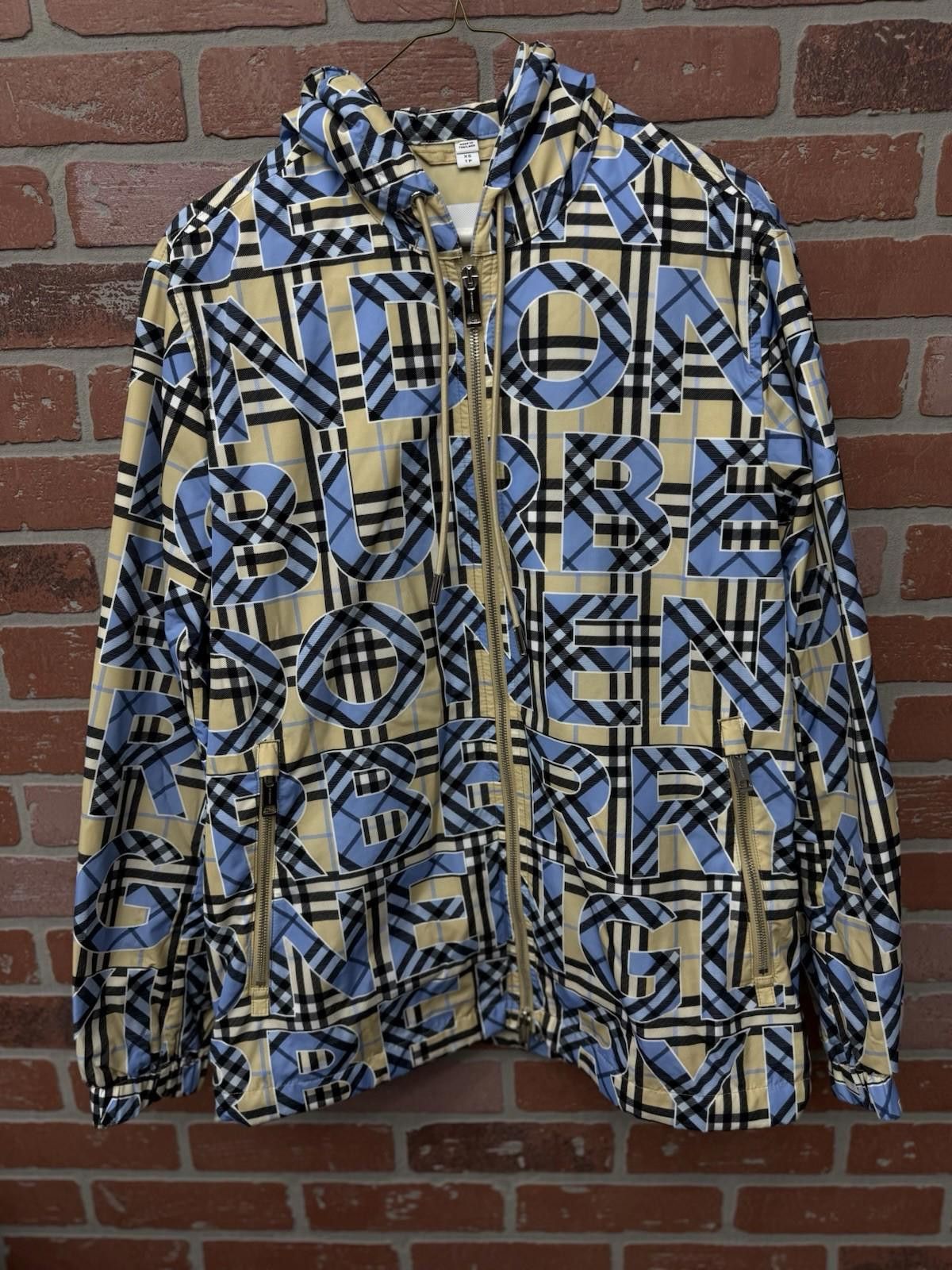 Burberry BURBERRY LONDON ZIP UP JACKET NYLON BLUE SIZE (XS) AUTHENTIC Size US XS / EU 42 / 0 - 2 Thumbnail