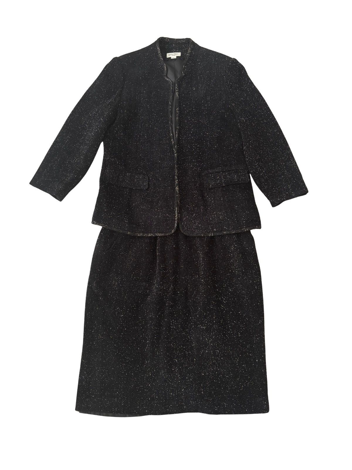 Other Women’s black skirt suit.ws1216 Size L / US 10 / IT 46 - 1 Thumbnail