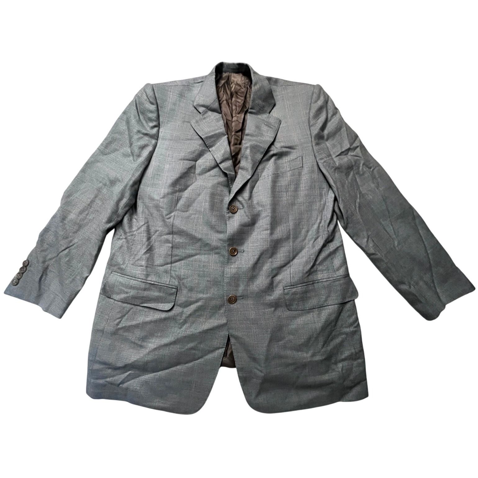 Ermenegildo Zegna Ermenegildo Zegna 100% Wool Blazer Sport Jacket Size: 54 Size 54R - 1 Thumbnail