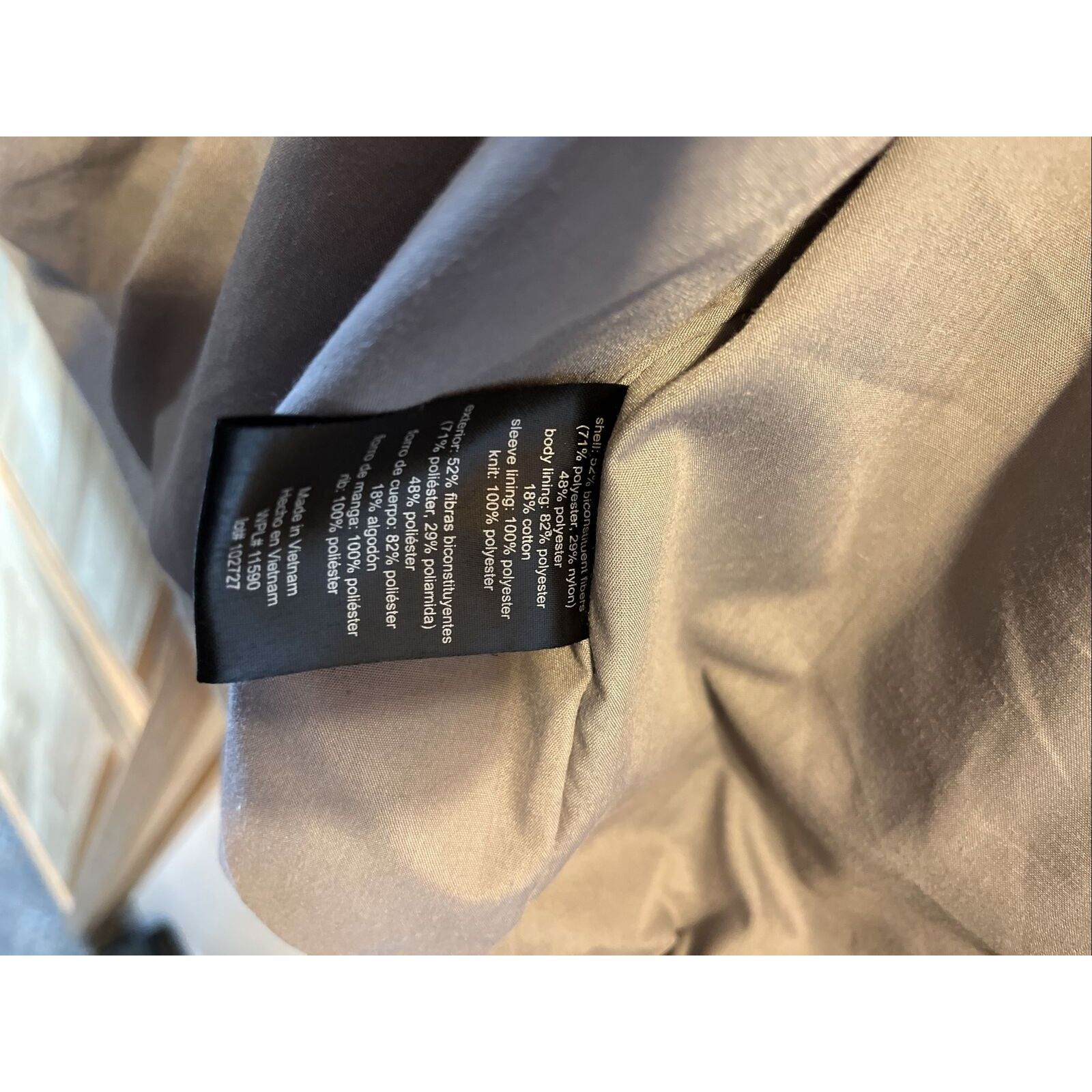Weatherproof Weatherproof Men’s XL Gray Zip Cotton Polyester Nylon Jacket Size US XL / EU 56 / 4 - 12 Thumbnail