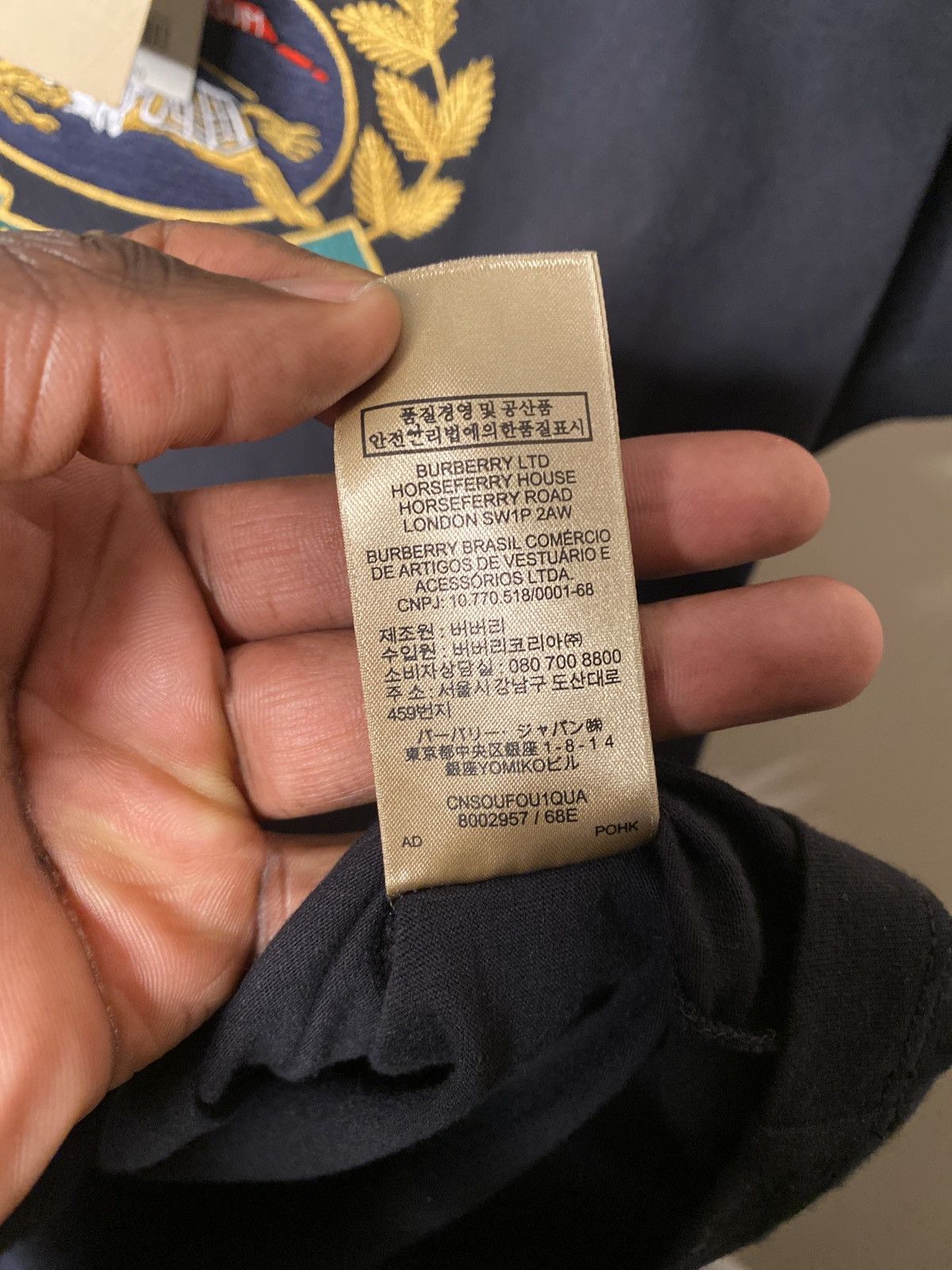 Burberry Burberry tee Size US L / EU 52-54 / 3 - 3 Thumbnail