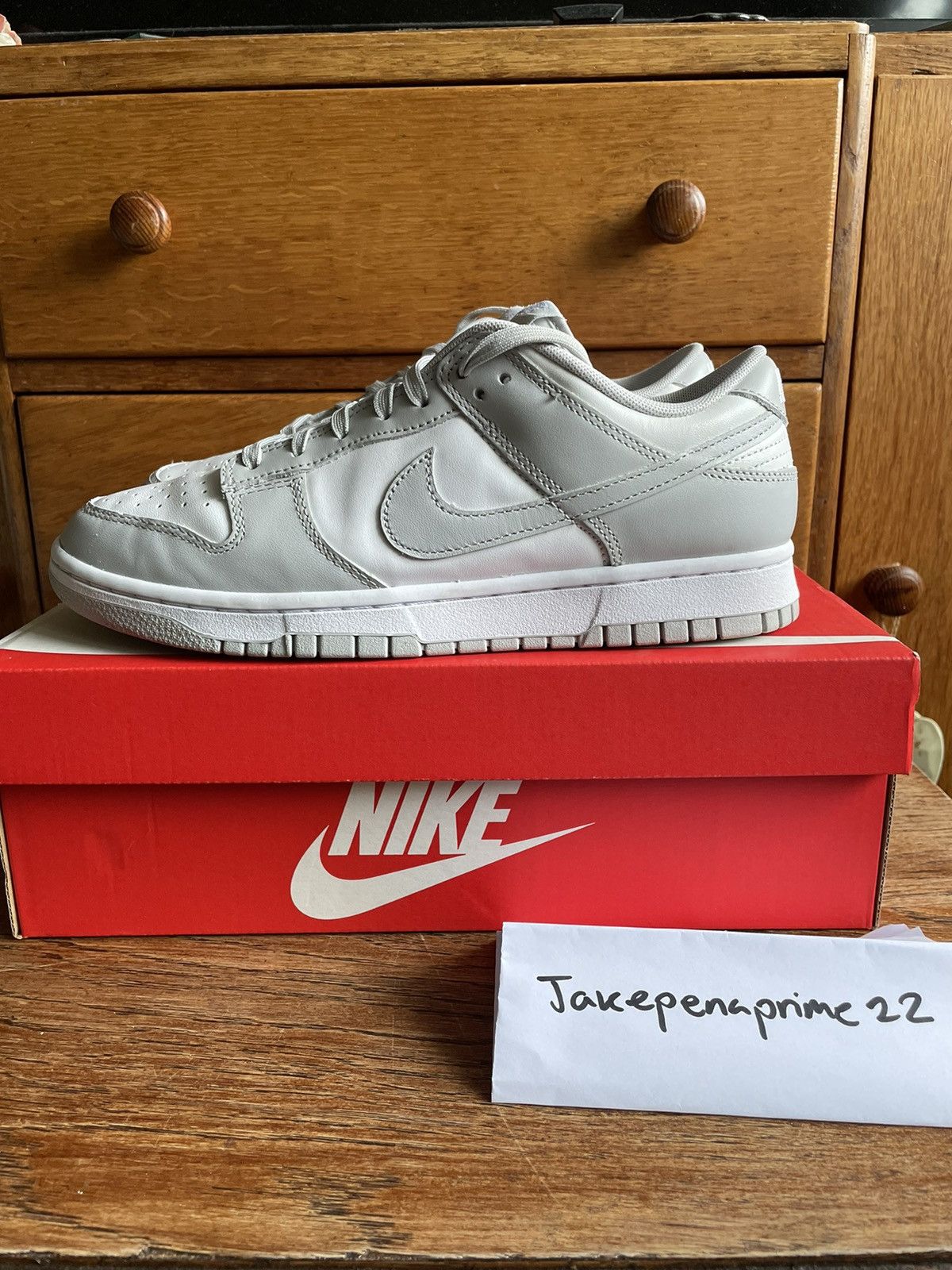 Nike Nike Dunk Low Fog Grey | Grailed