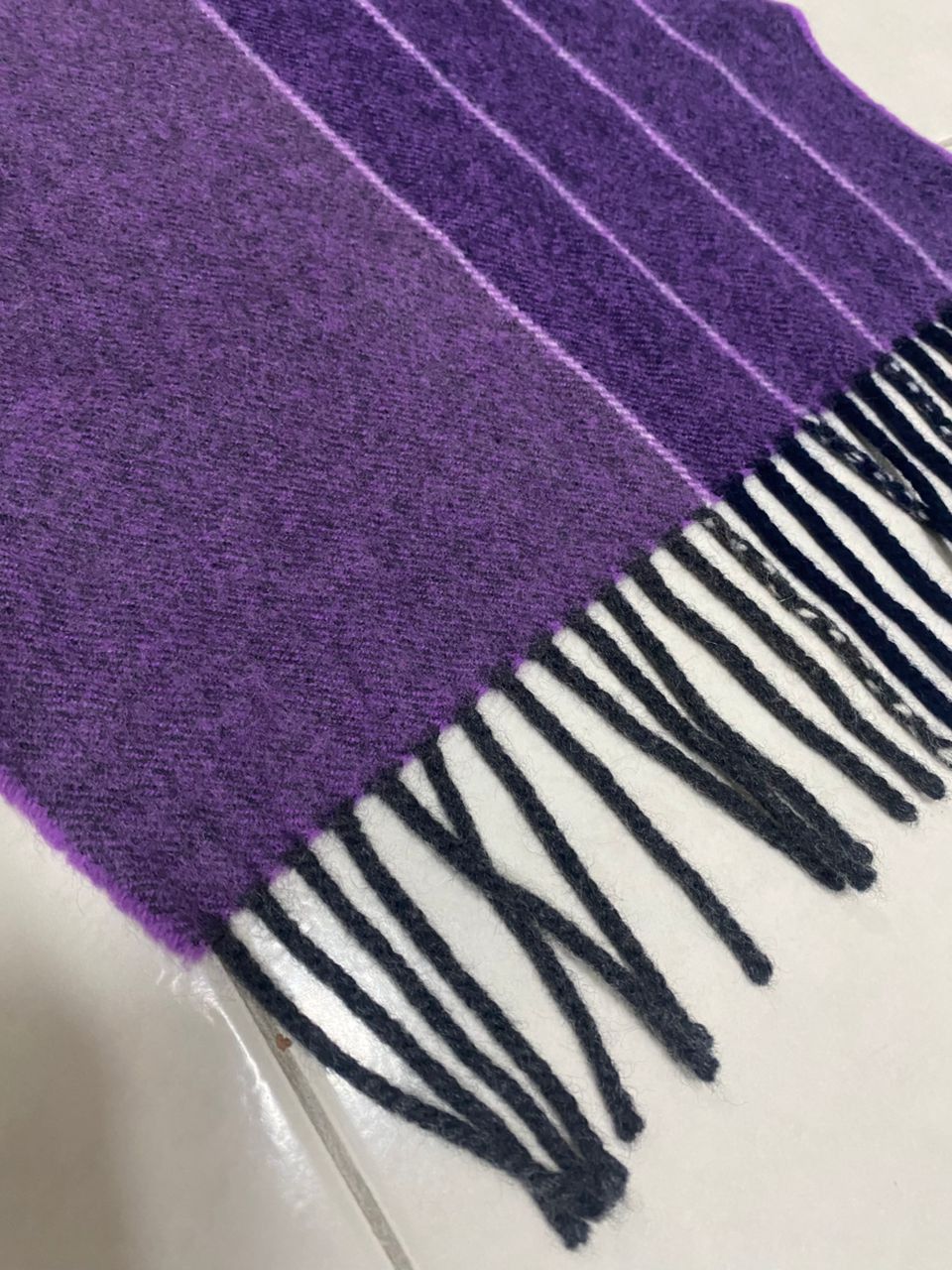 Begg x Co Begg & Co Lambswool Angora Scarf 70x11" Barney's New York Size ONE SIZE - 5 Thumbnail