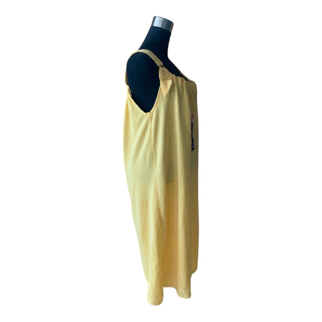 Vintage Vintage 80s Terrycloth Organic Cotton Dress S/M Size M / US 6-8 / IT 42-44 - 8 Thumbnail