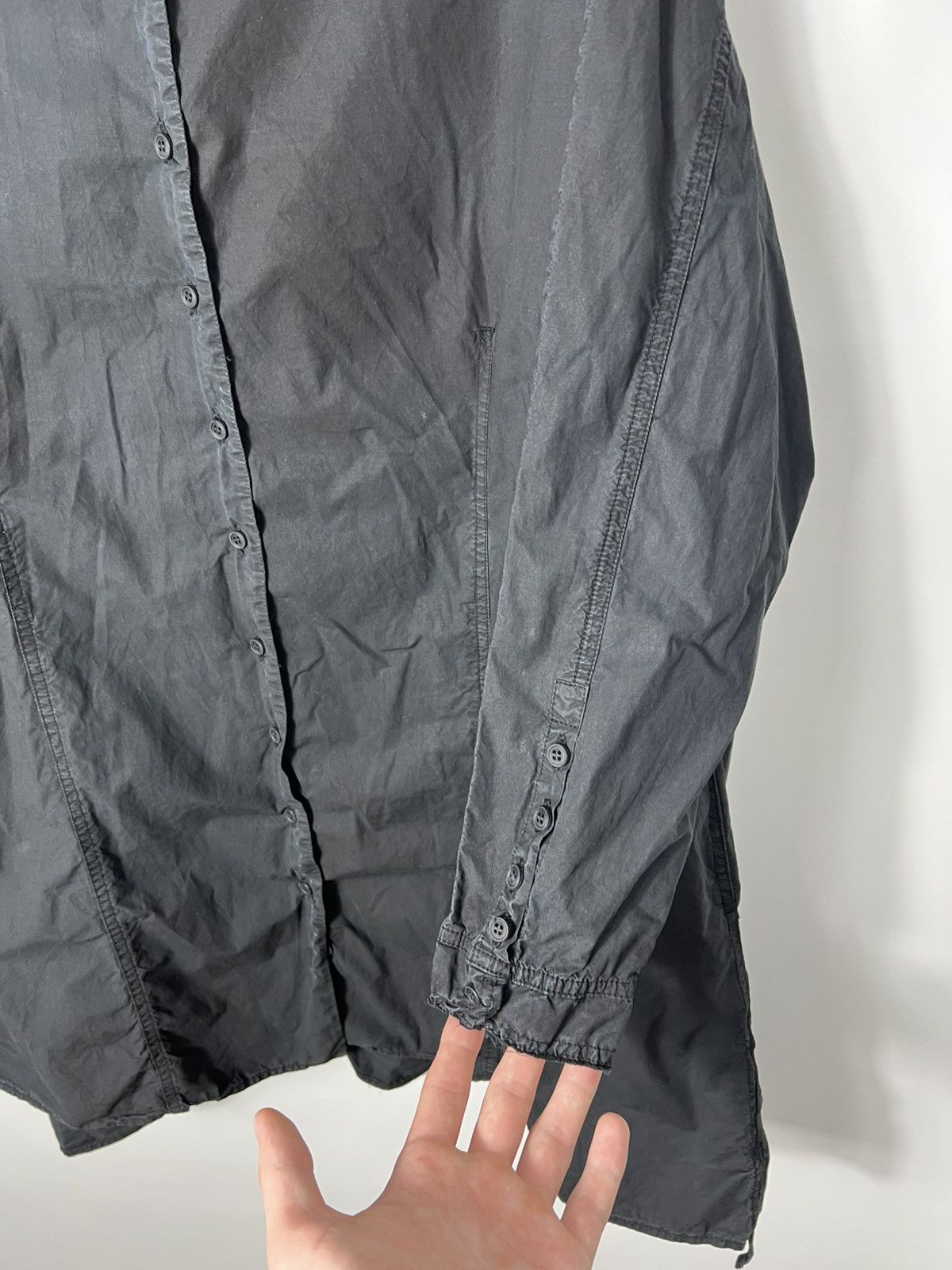 PAL OFFNER Designer Pal Offner Black One Size Shirt Dress Avant Garde Size ONE SIZE - 5 Thumbnail