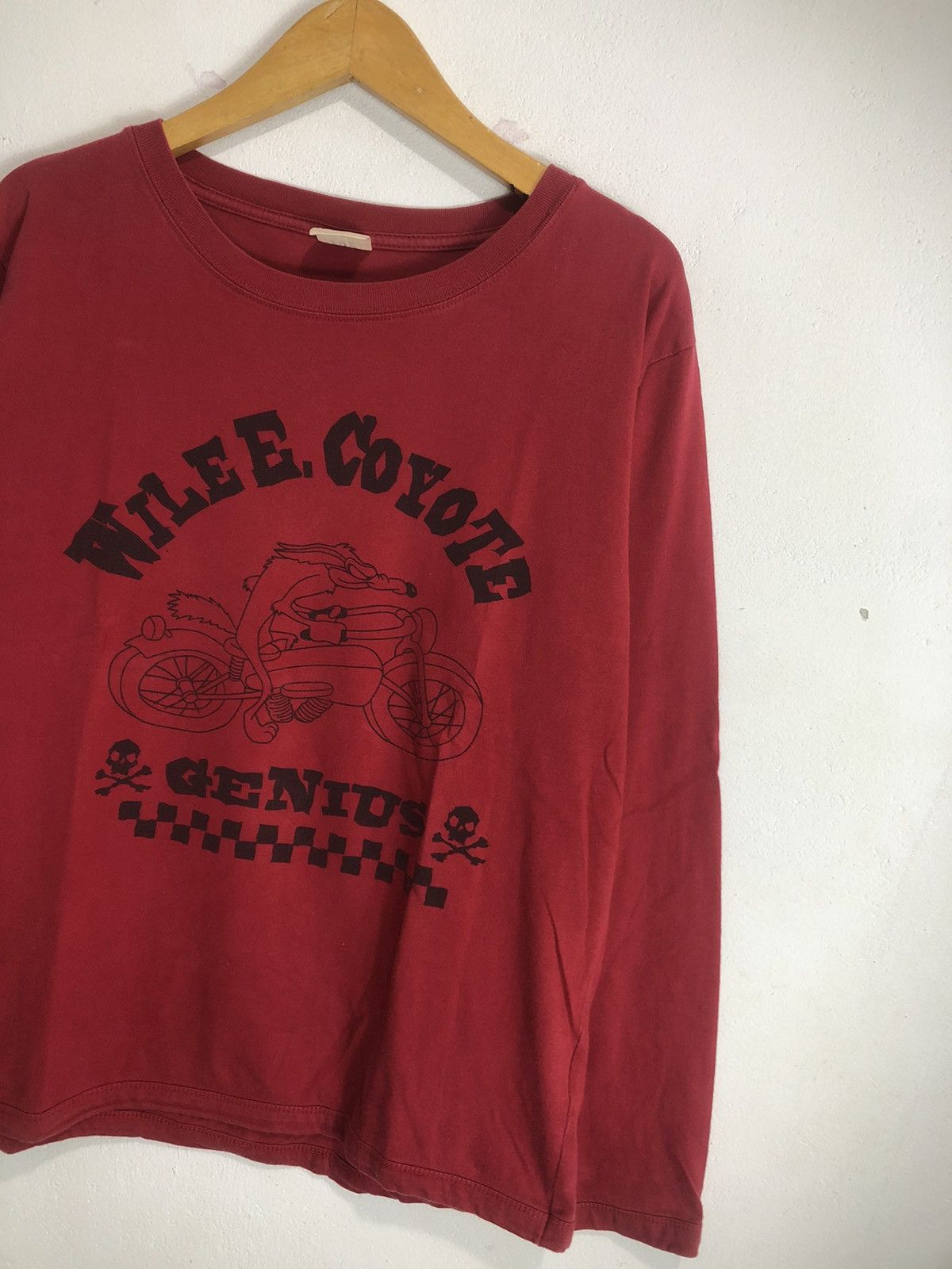 If Six Was Nine Japanese Poem Skull Wilee Coyote Punk Style Size US M / EU 48-50 / 2 - 2 Thumbnail