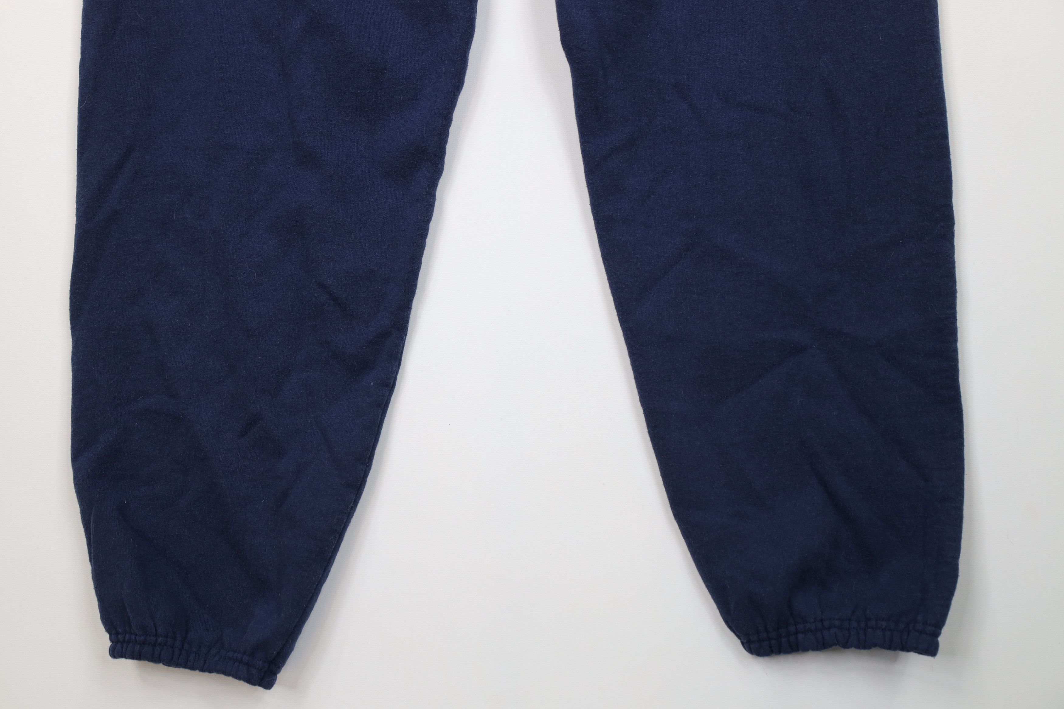 Champion Vintage 90s Champion Spell Out Sweatpants Joggers Pants Blue Size US 36 / EU 52 - 13 Thumbnail